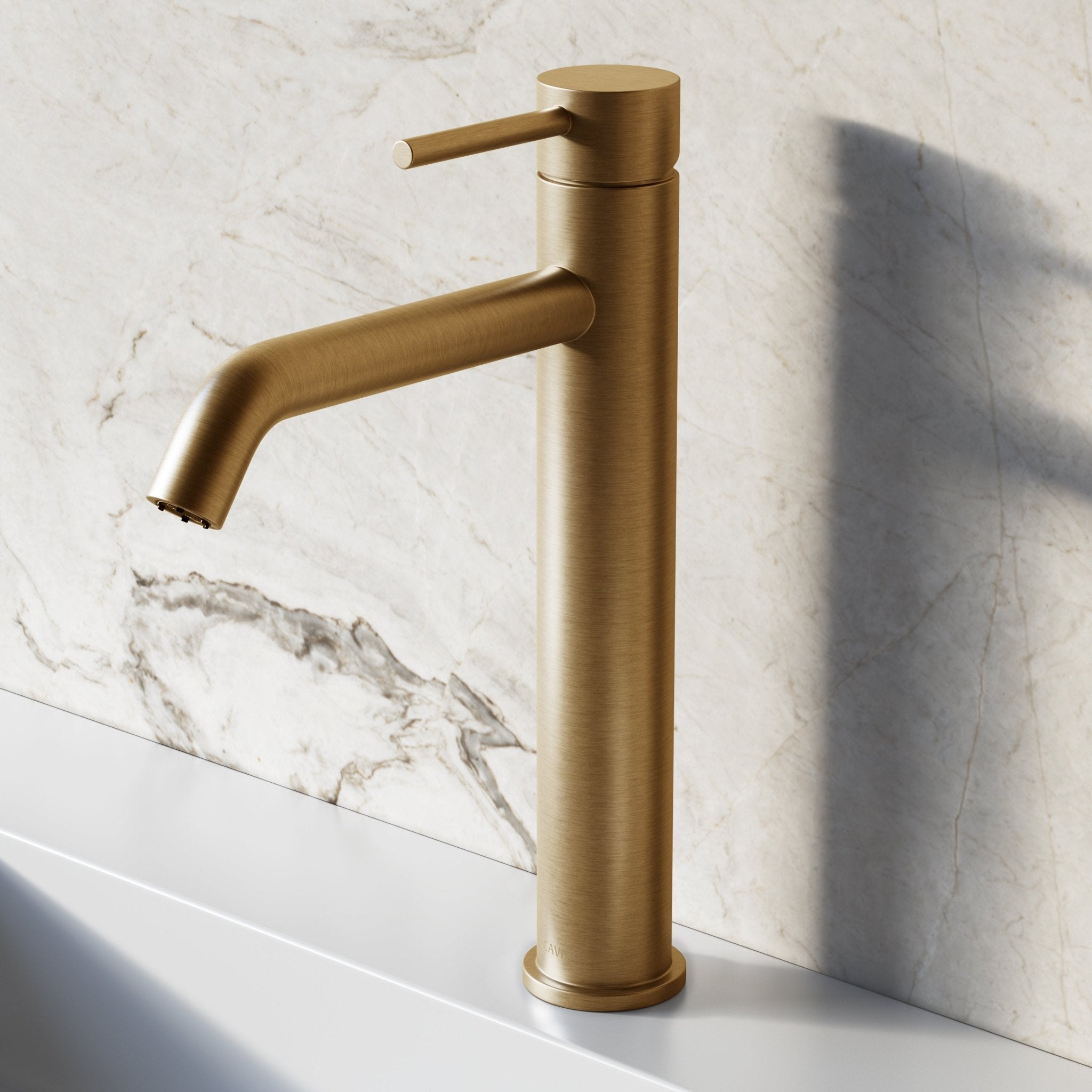 Image of Origin Tall Basin Mixer (Curved Spout) - Cavari