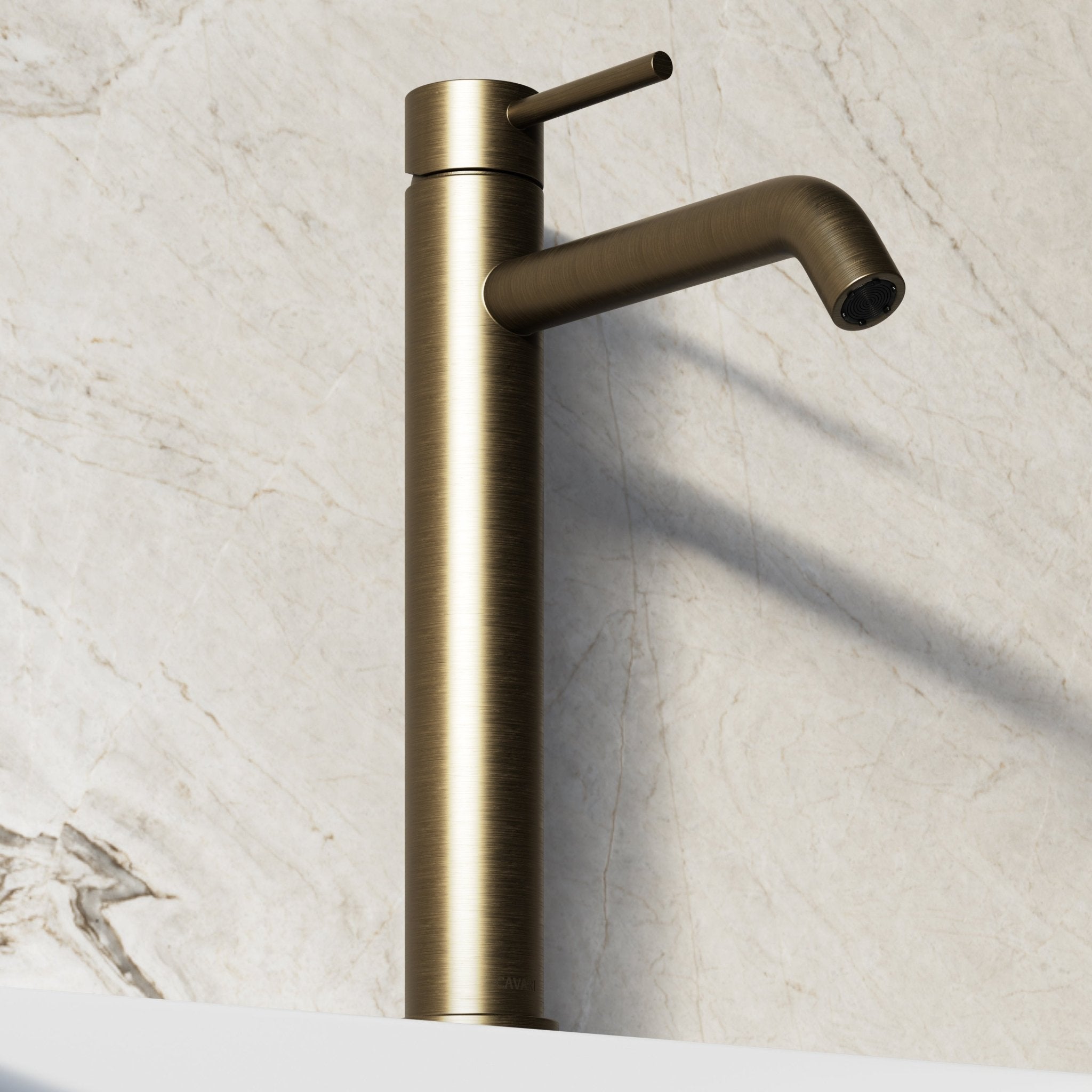 Image of Origin Tall Basin Mixer (Curved Spout) - Cavari