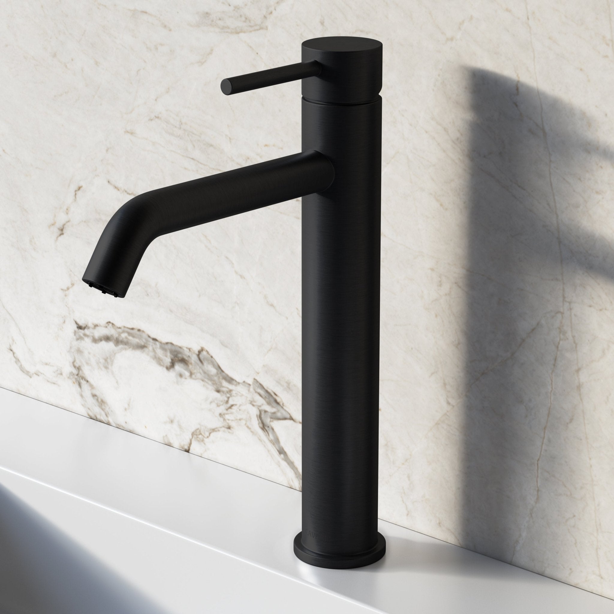 Image of Origin Tall Basin Mixer (Curved Spout) - Cavari