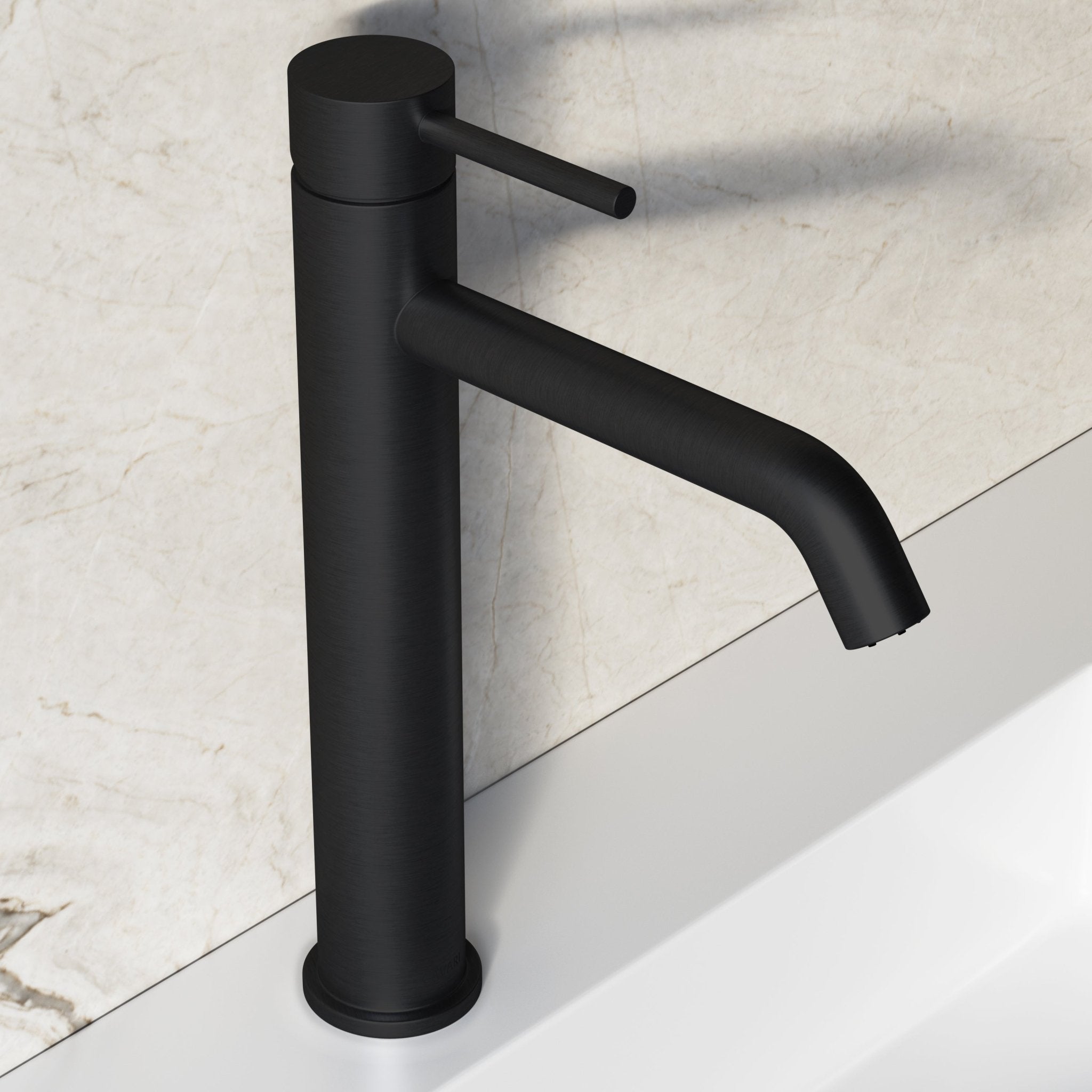 Image of Origin Tall Basin Mixer (Curved Spout) - Cavari