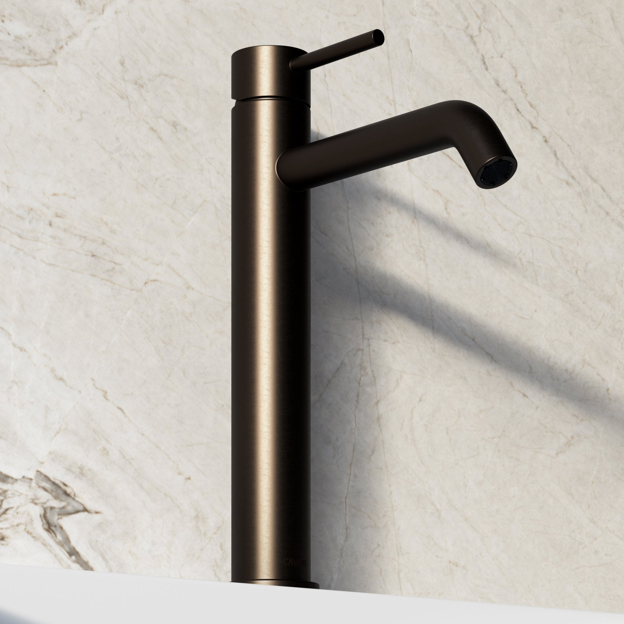Image of Origin Tall Basin Mixer (Curved Spout) - Cavari