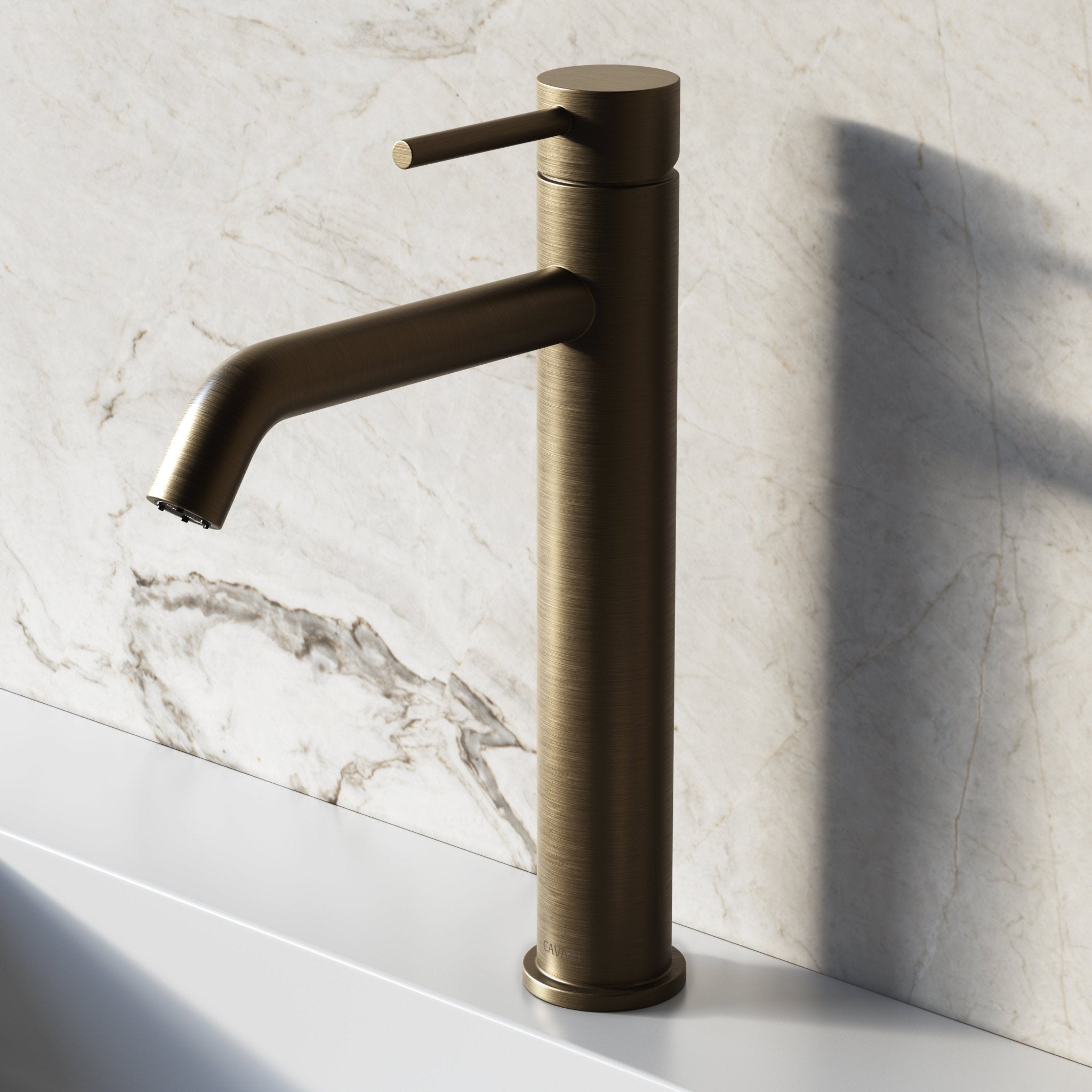 Image of Origin Tall Basin Mixer (Curved Spout) - Cavari