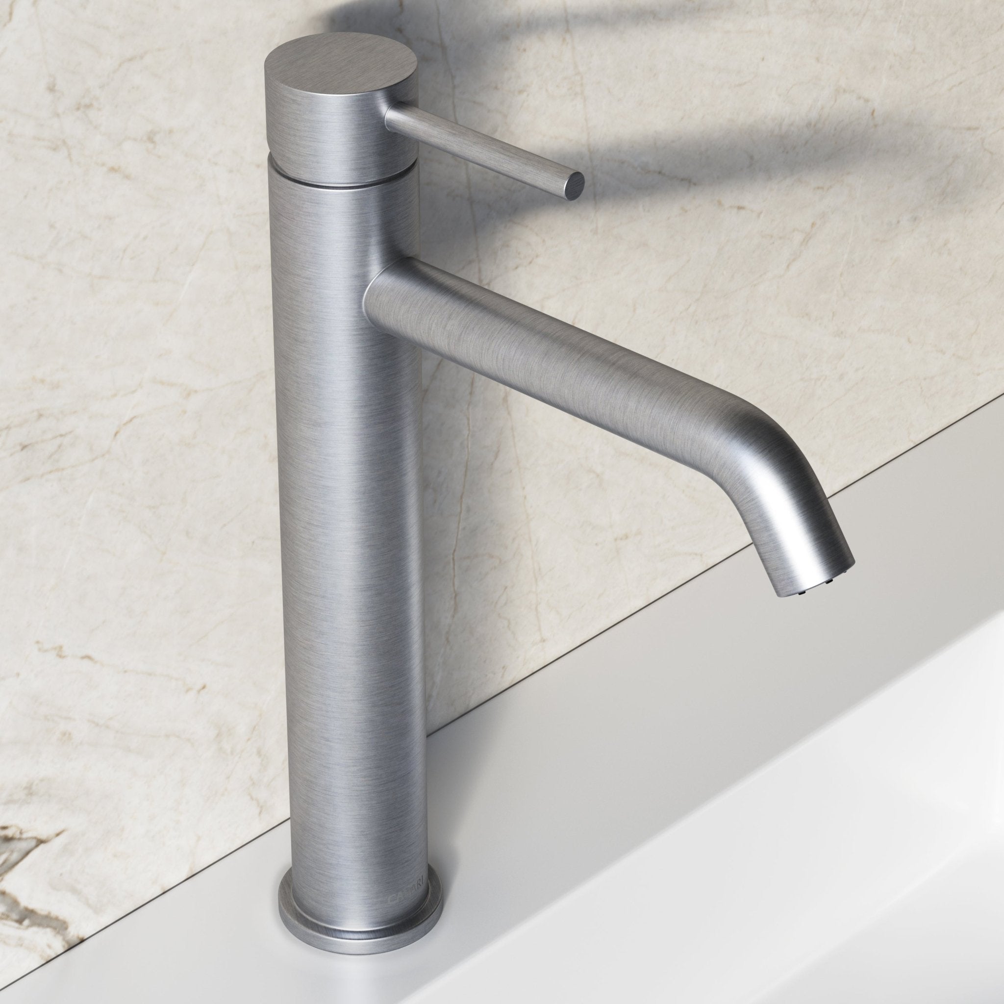 Image of Origin Tall Basin Mixer (Curved Spout) - Cavari