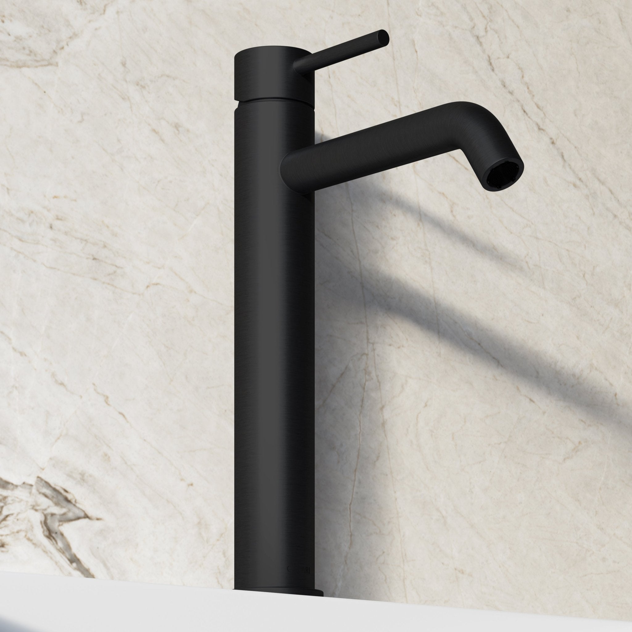 Image of Origin Tall Basin Mixer (Curved Spout) - Cavari