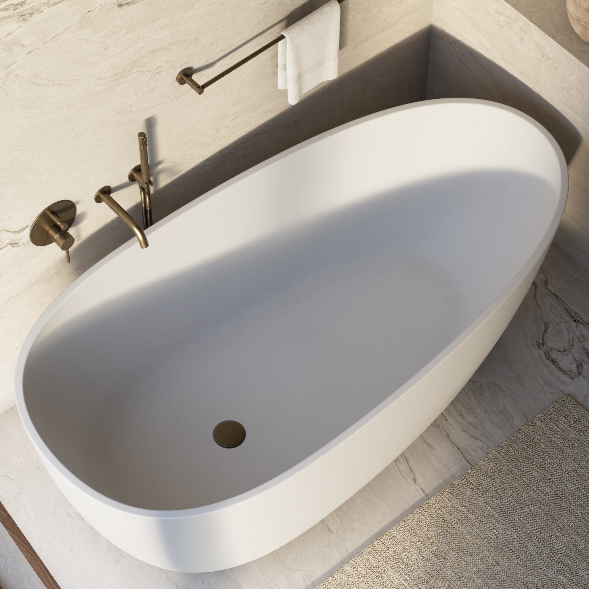 Image of Ovata Freestanding Bath - Cavari