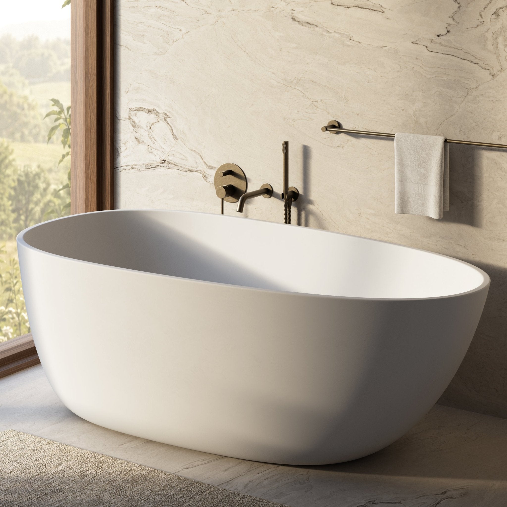 Image of Ovata Freestanding Bath - Cavari