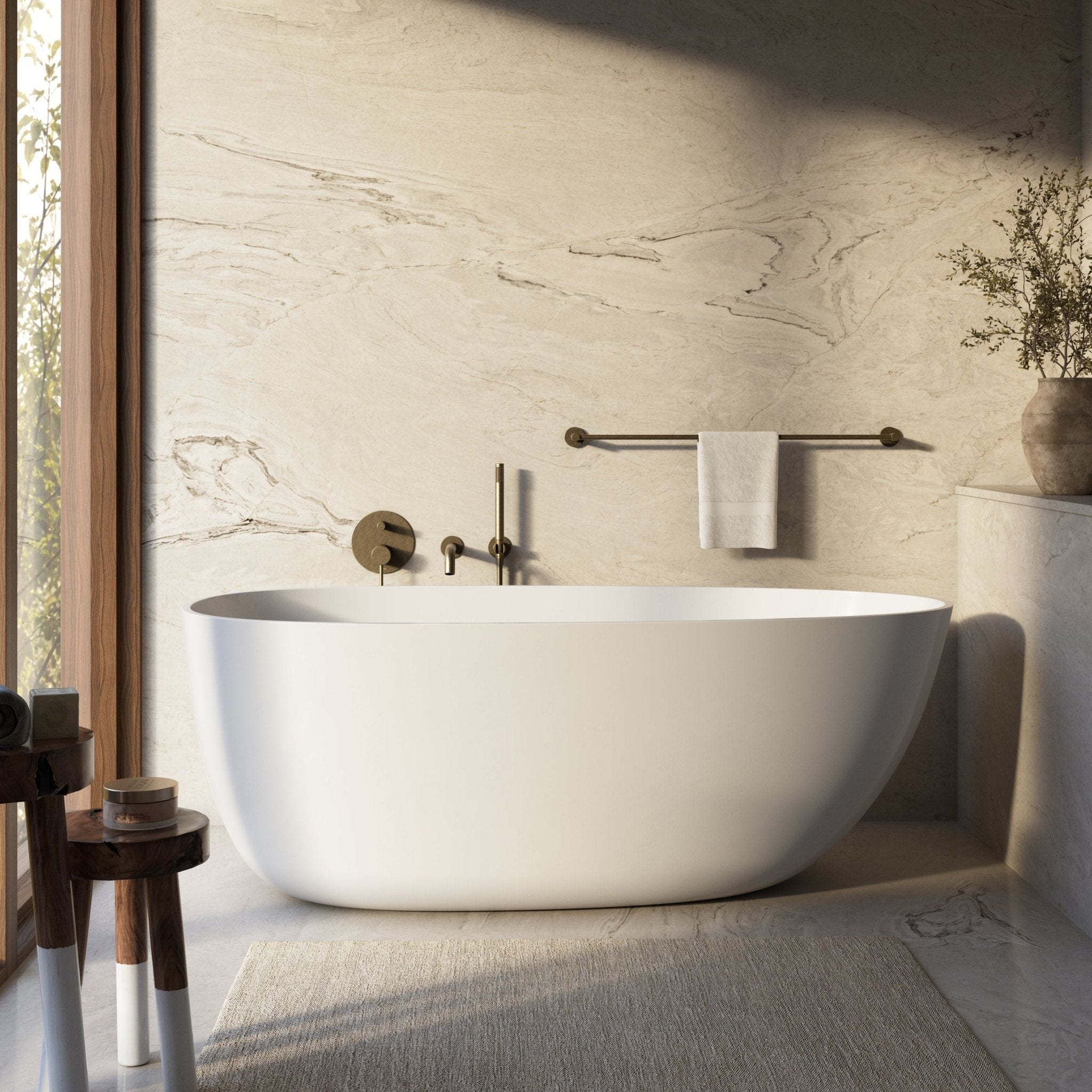 Image of Ovata Freestanding Bath - Cavari