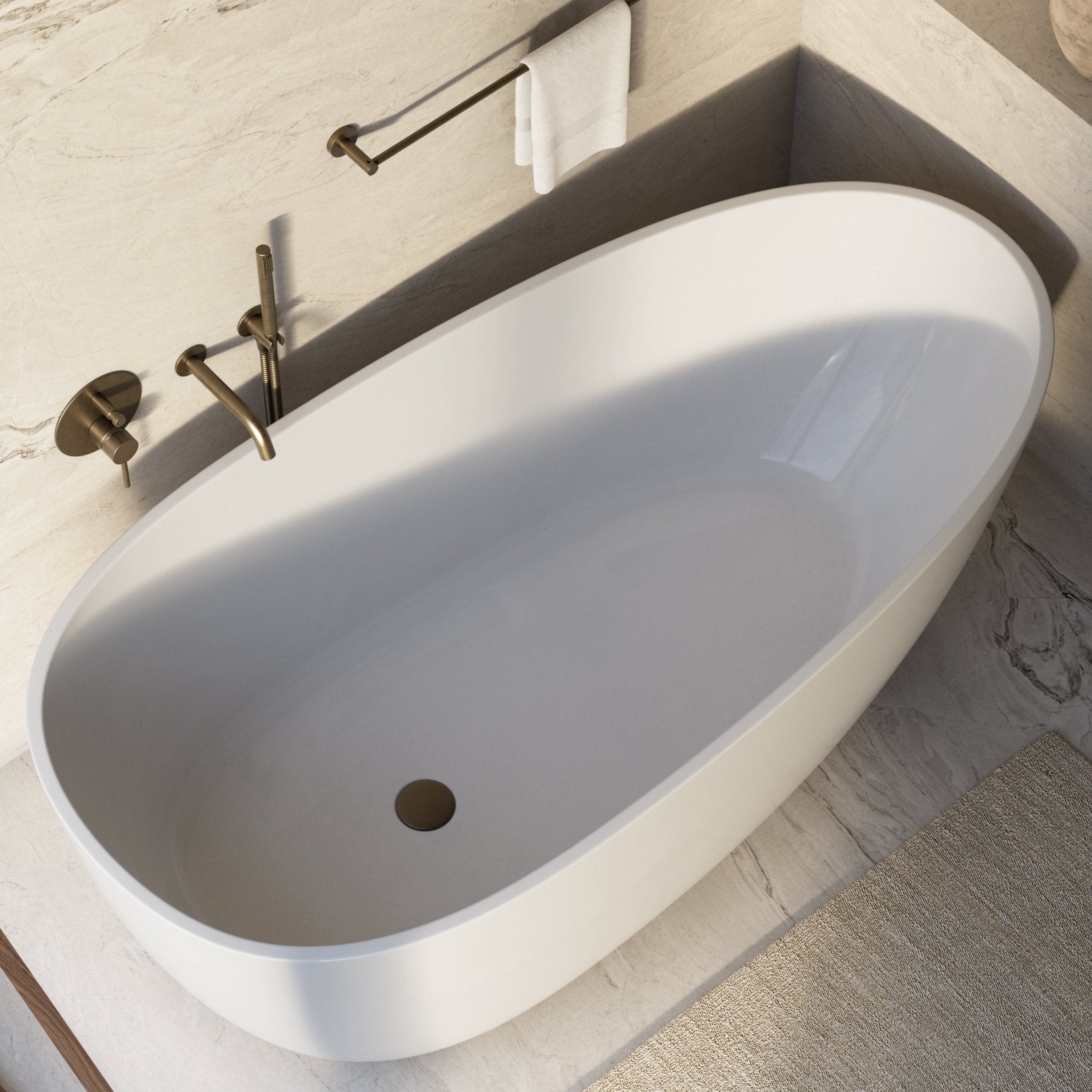Image of Ovata Freestanding Bath - Cavari