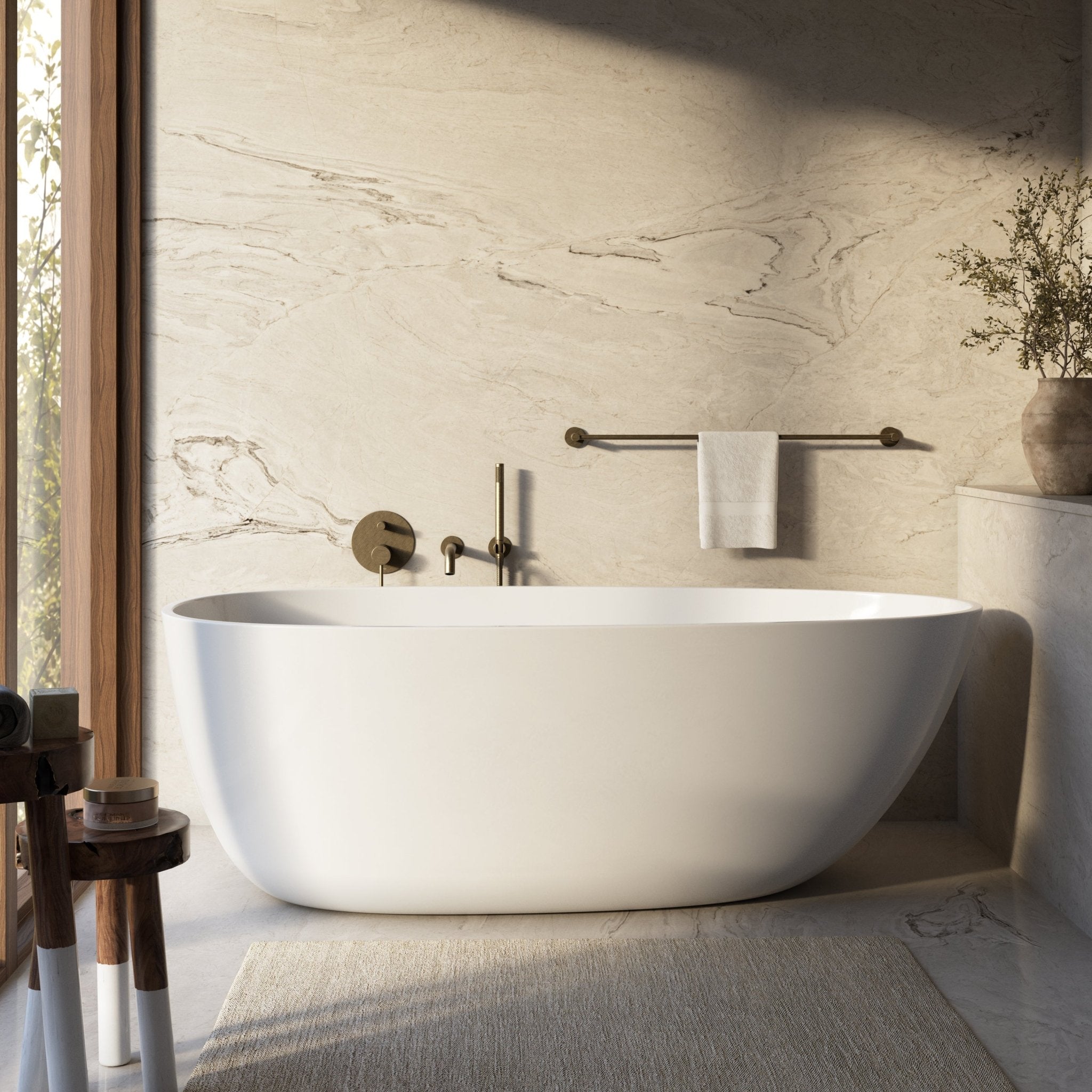 Image of Ovata Freestanding Bath - Cavari