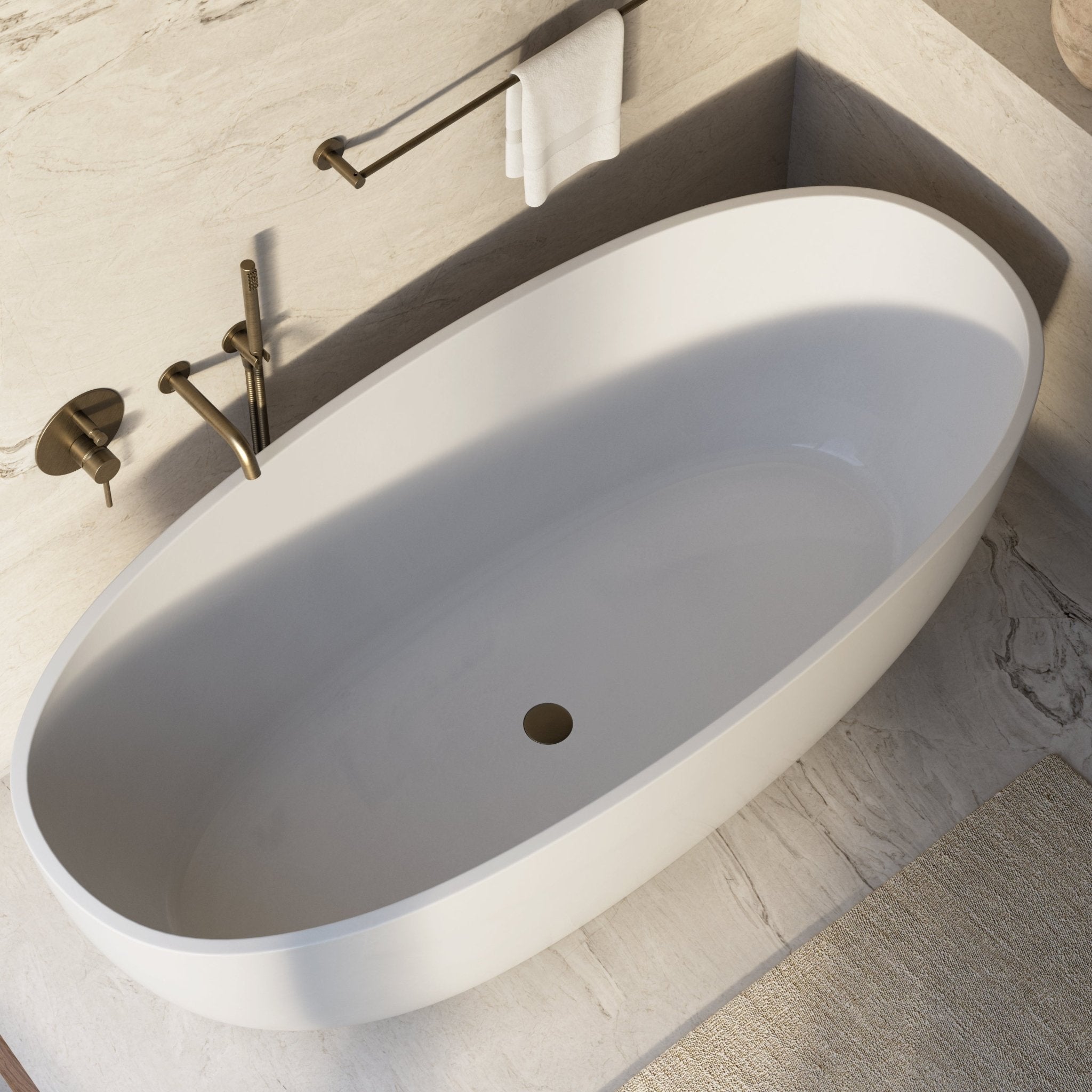 Image of Ovo Freestanding Bath - Cavari