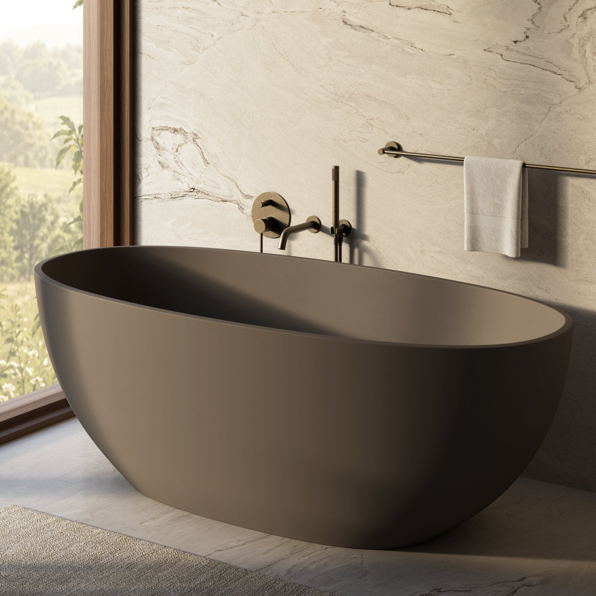 Image of Ovo Freestanding Bath - Cavari