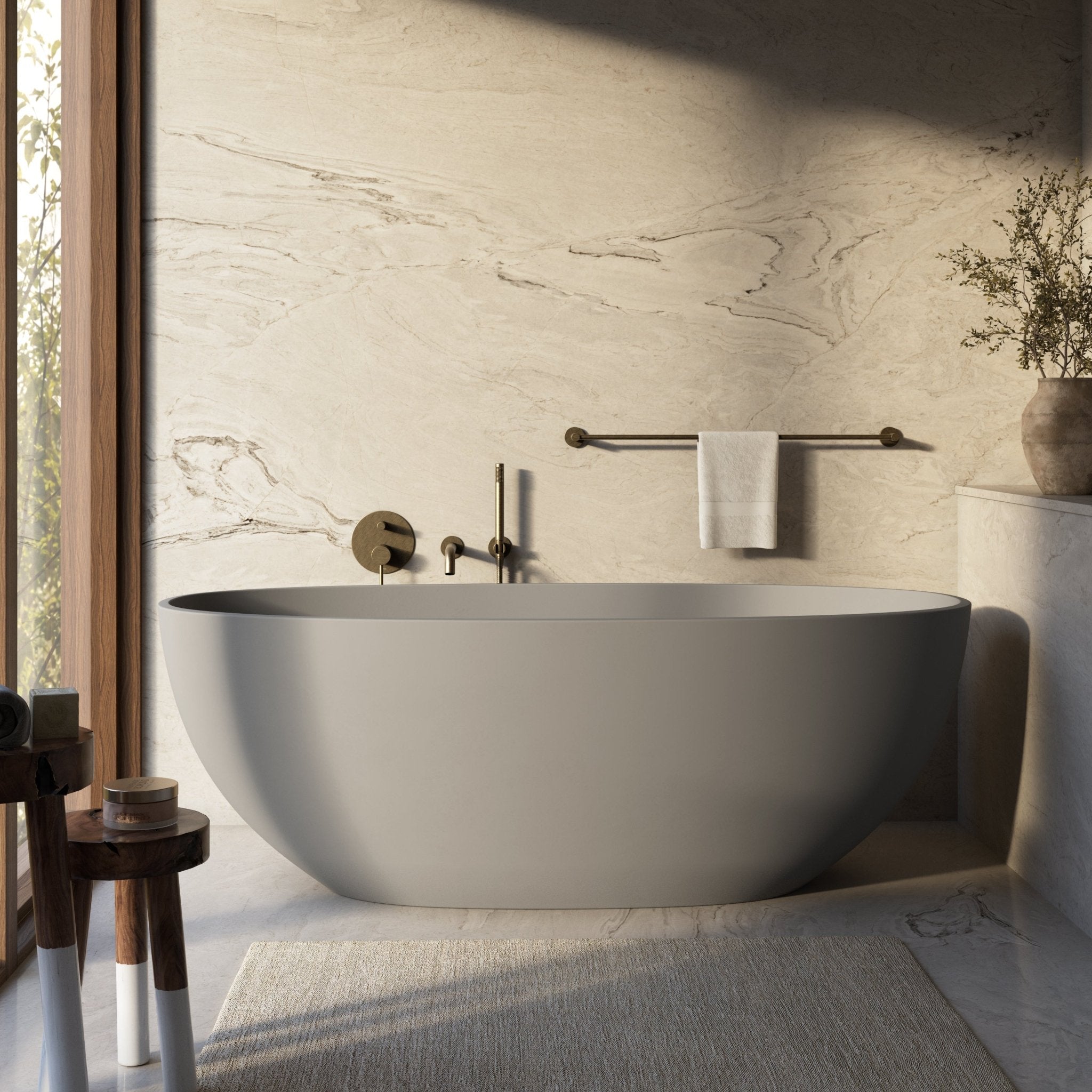 Image of Ovo Freestanding Bath - Cavari