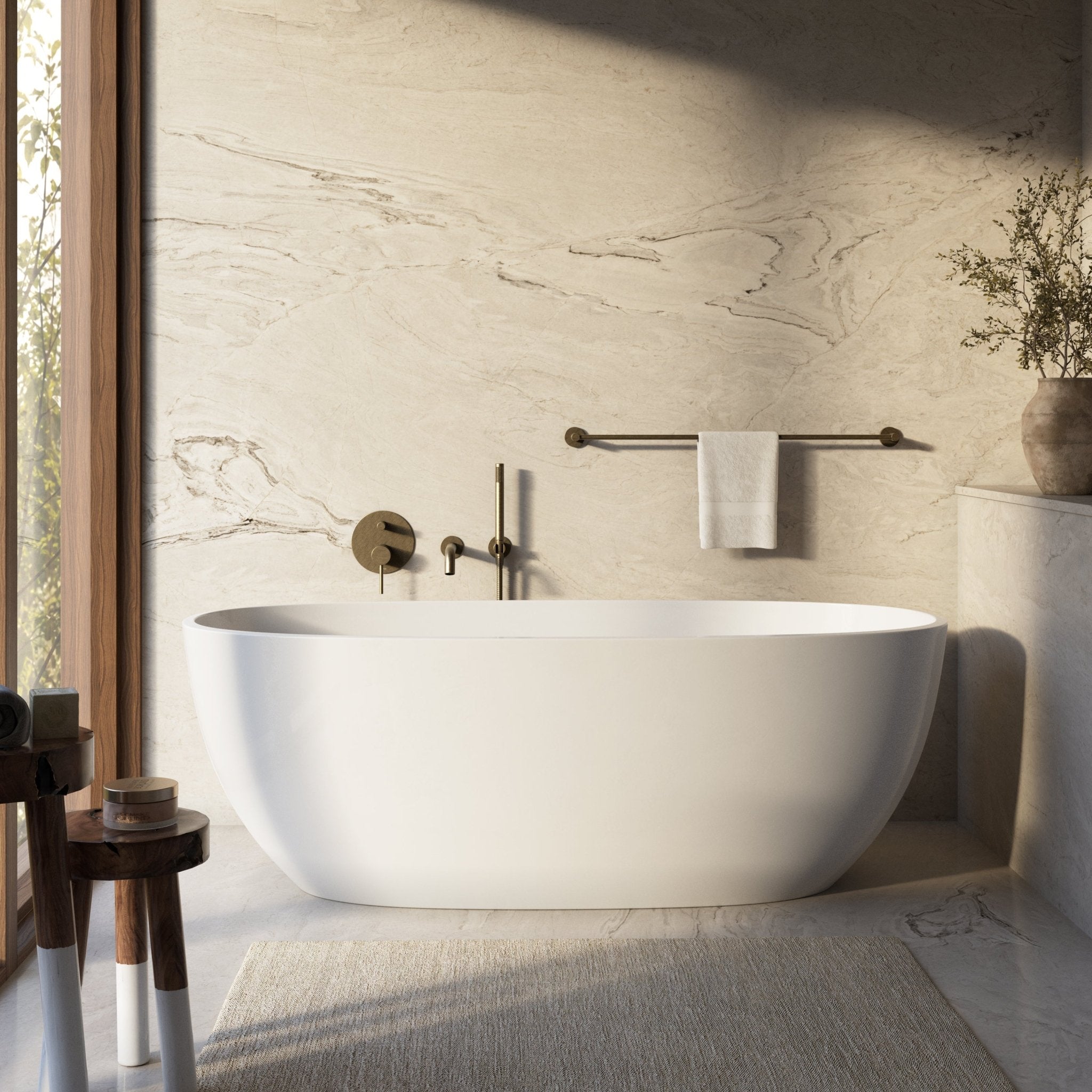 Image of Ovo Freestanding Bath - Cavari