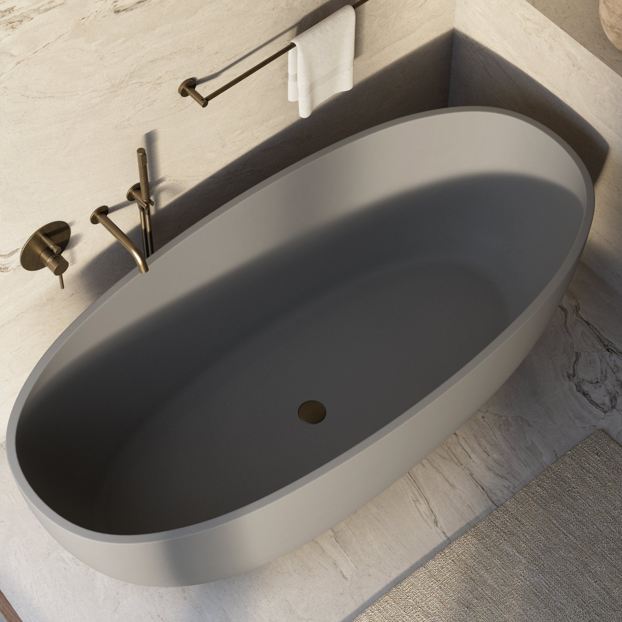 Image of Ovo Freestanding Bath - Cavari