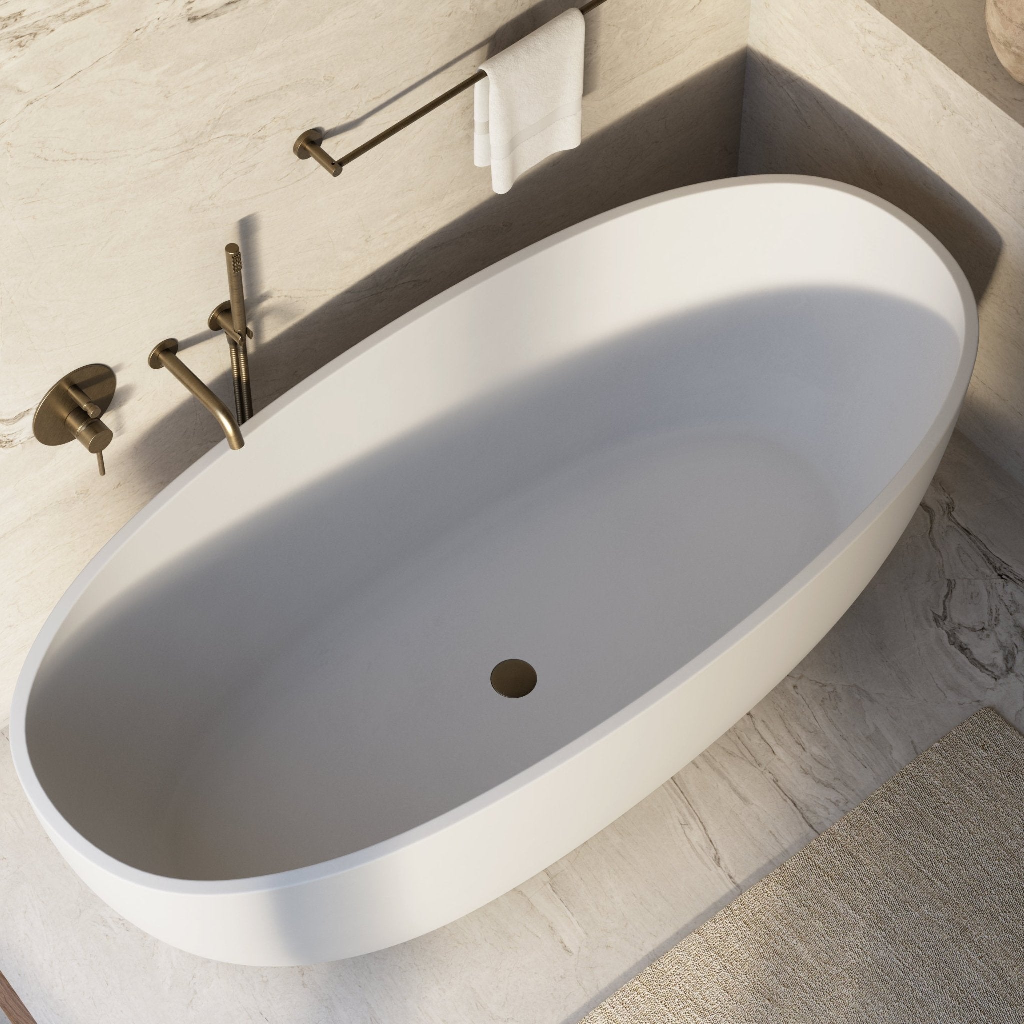 Image of Ovo Freestanding Bath - Cavari