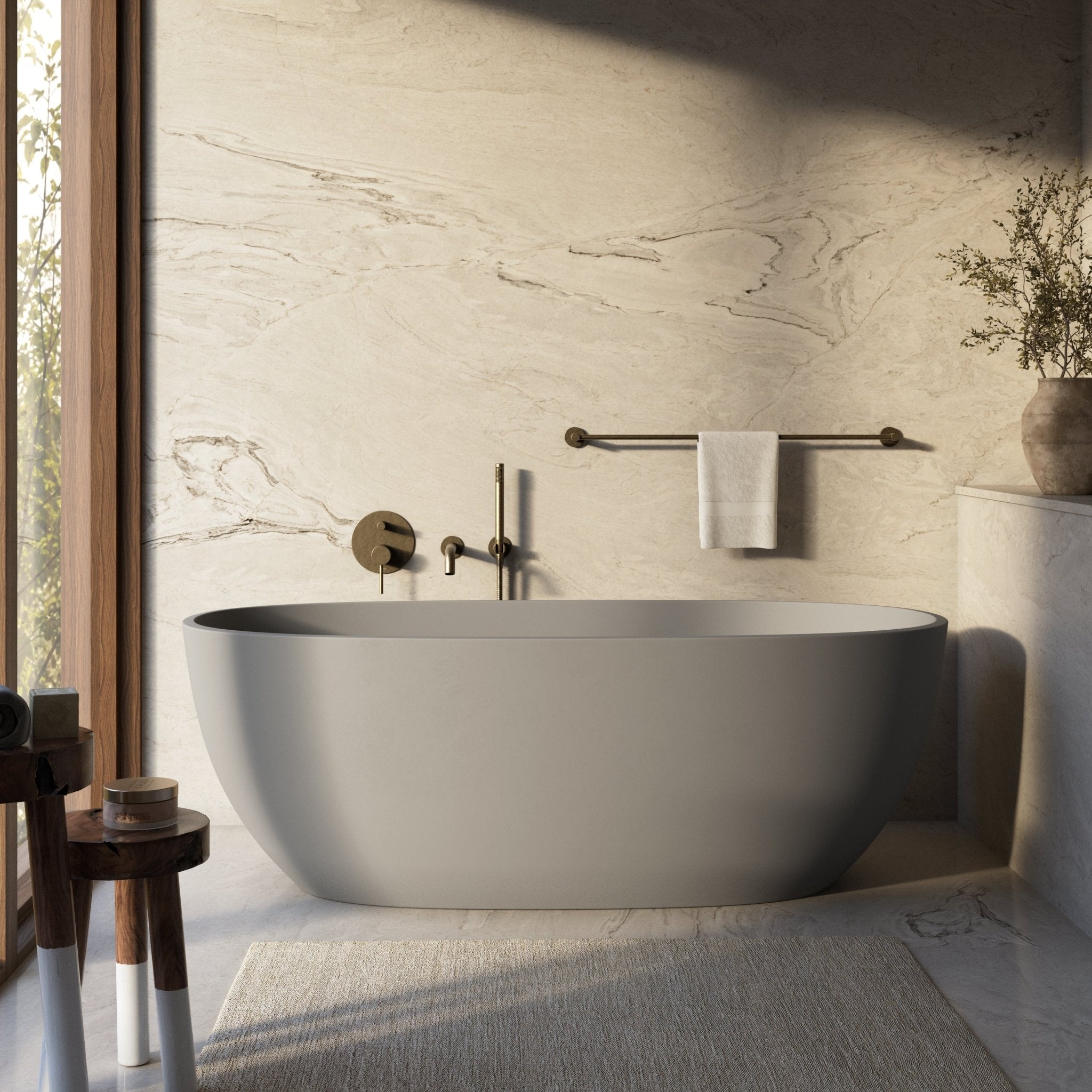 Image of Ovo Freestanding Bath - Cavari