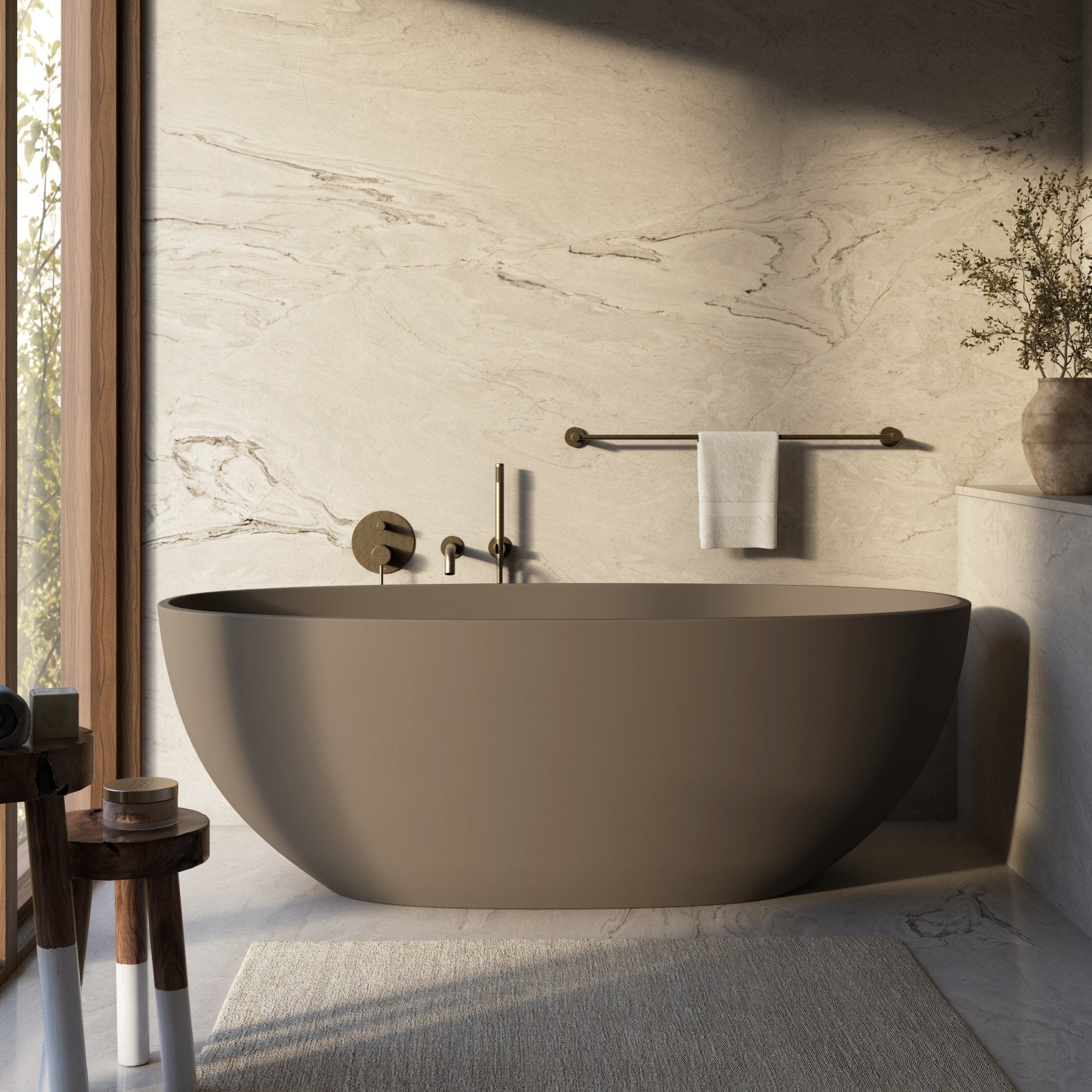 Image of Ovo Freestanding Bath - Cavari