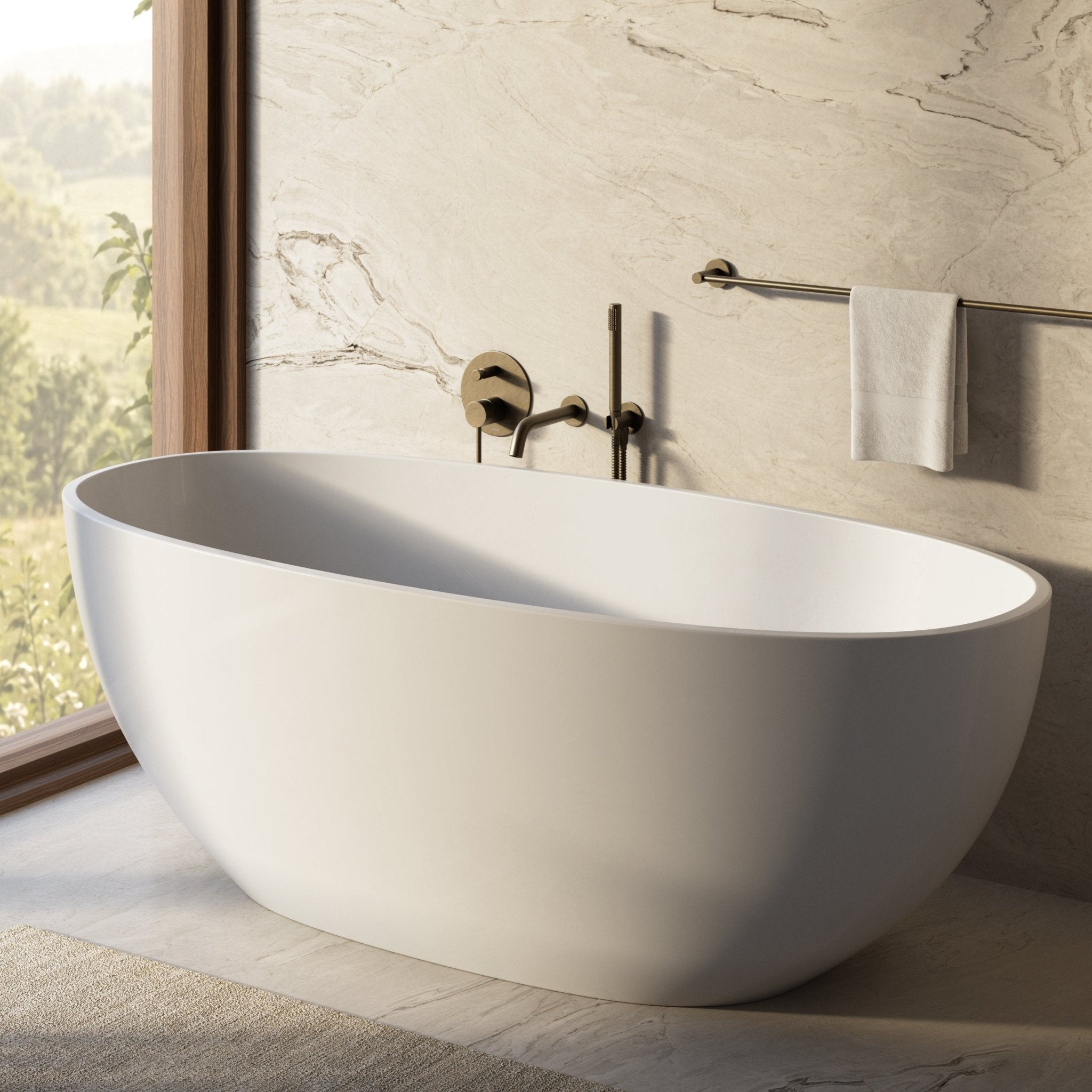 Image of Ovo Freestanding Bath - Cavari