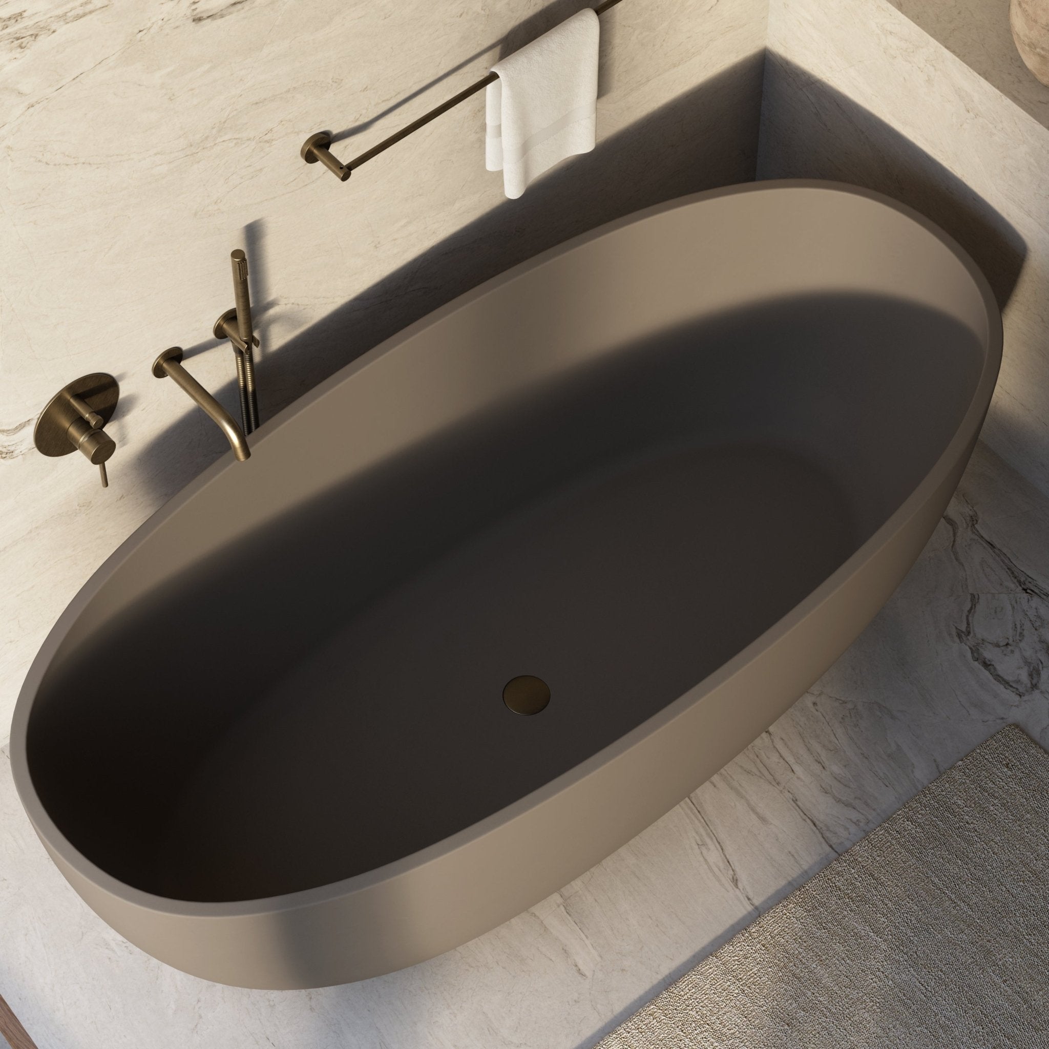 Image of Ovo Freestanding Bath - Cavari