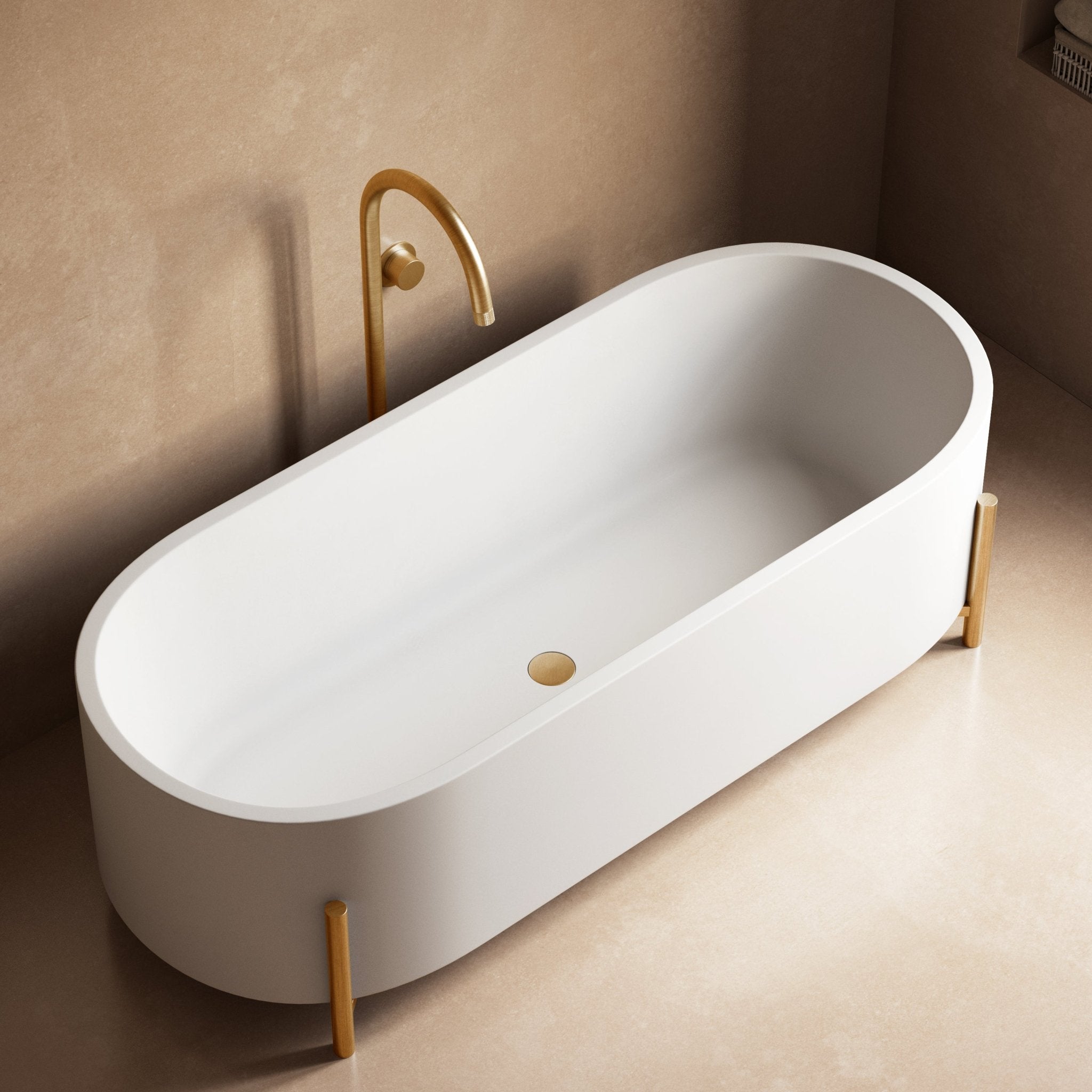 Image of Pietra Freestanding Bath - Cavari