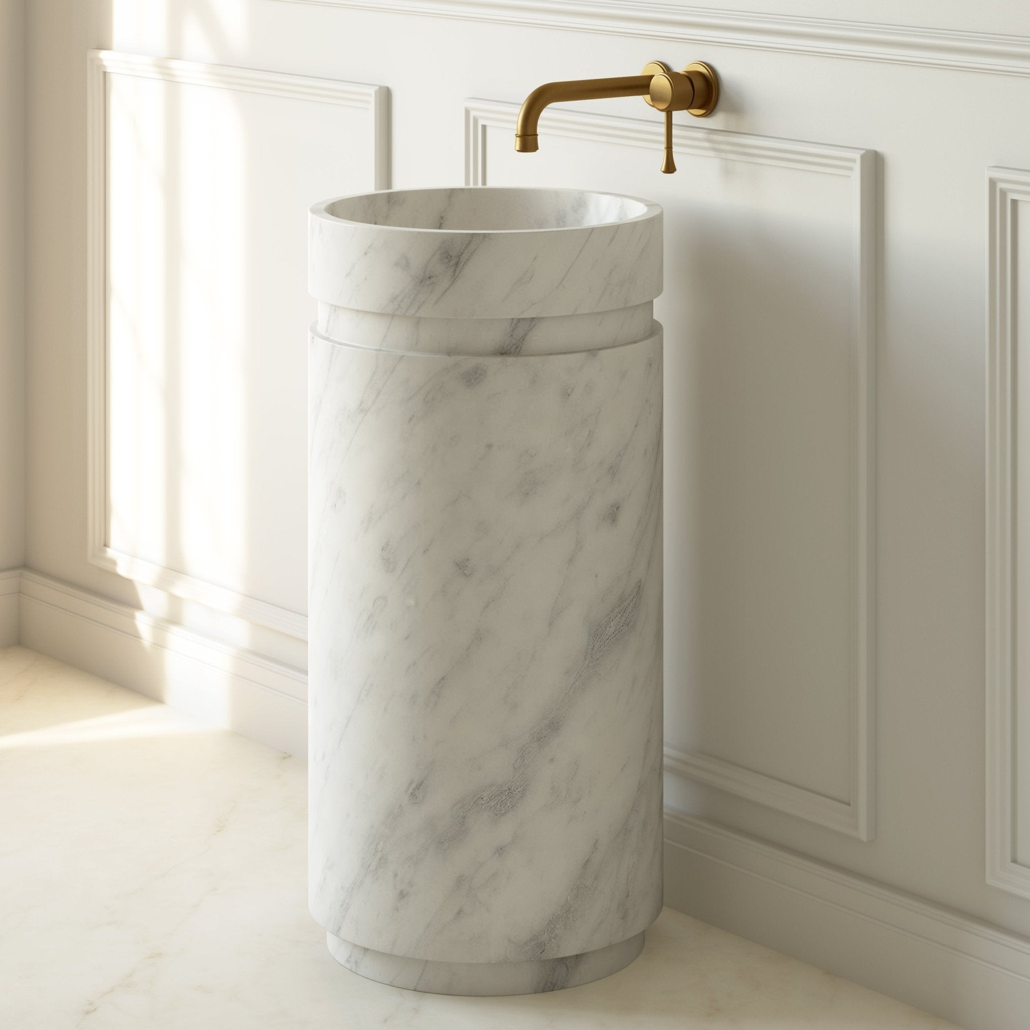 Image of Pilastro Pedestal Basin - Cavari