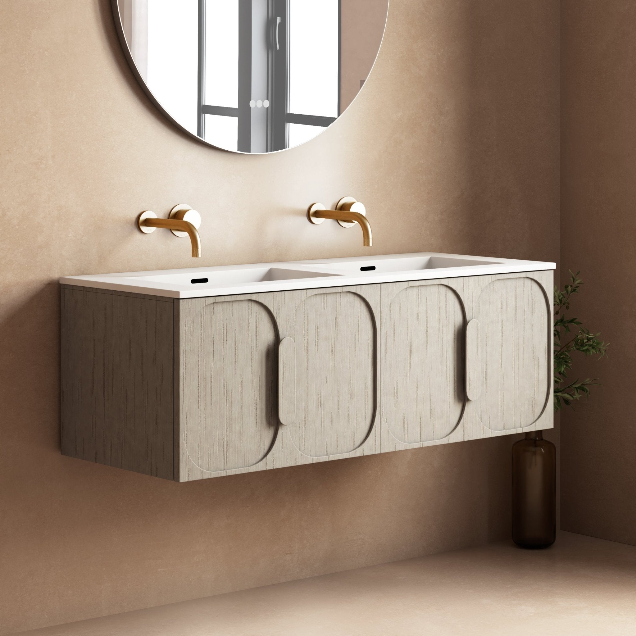 Image of Portico Double Vanity - Cavari