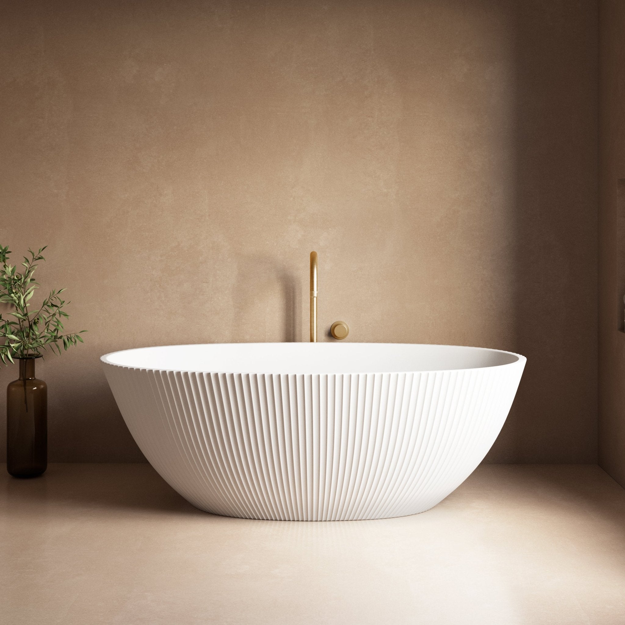 Image of Ripple Freestanding Bath - Cavari