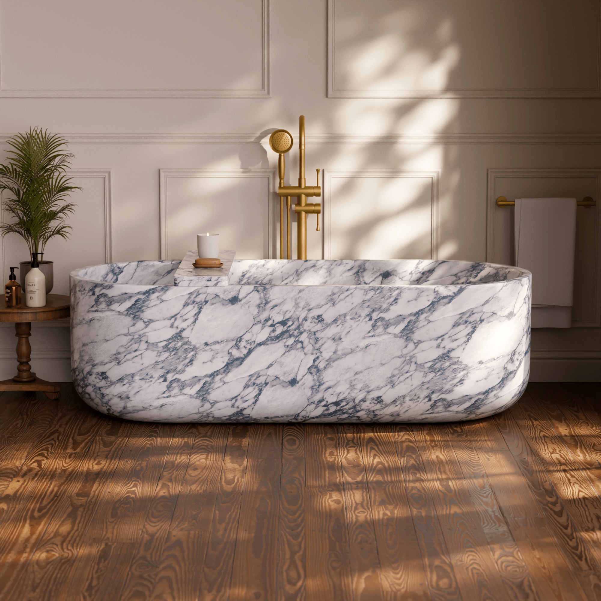 Image of Scolpito Freestanding Bath - Cavari
