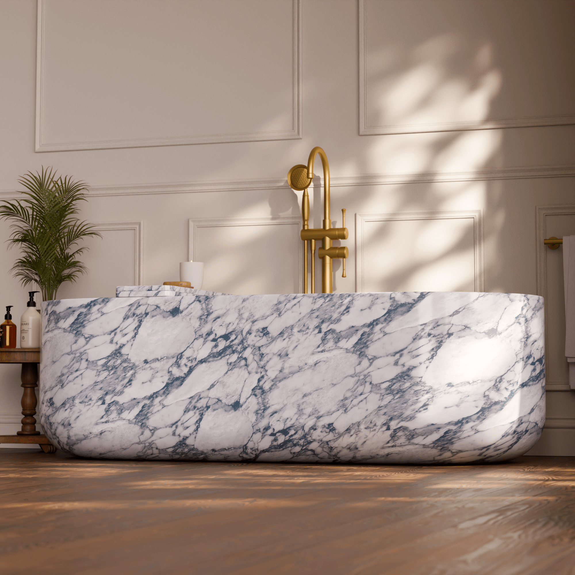 Image of Scolpito Freestanding Bath - Cavari