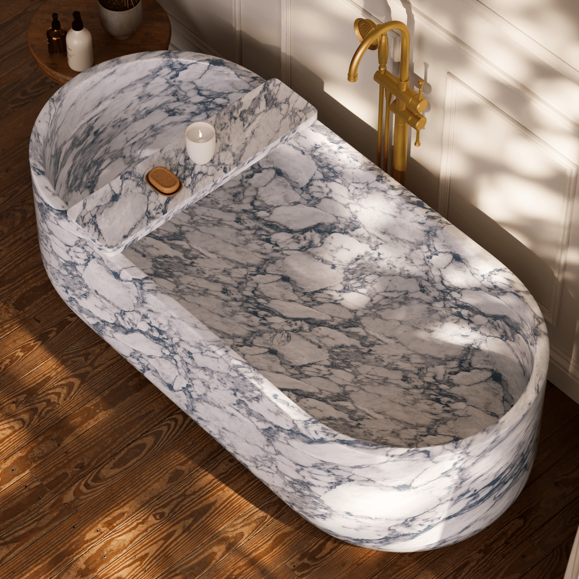 Image of Scolpito Freestanding Bath - Cavari
