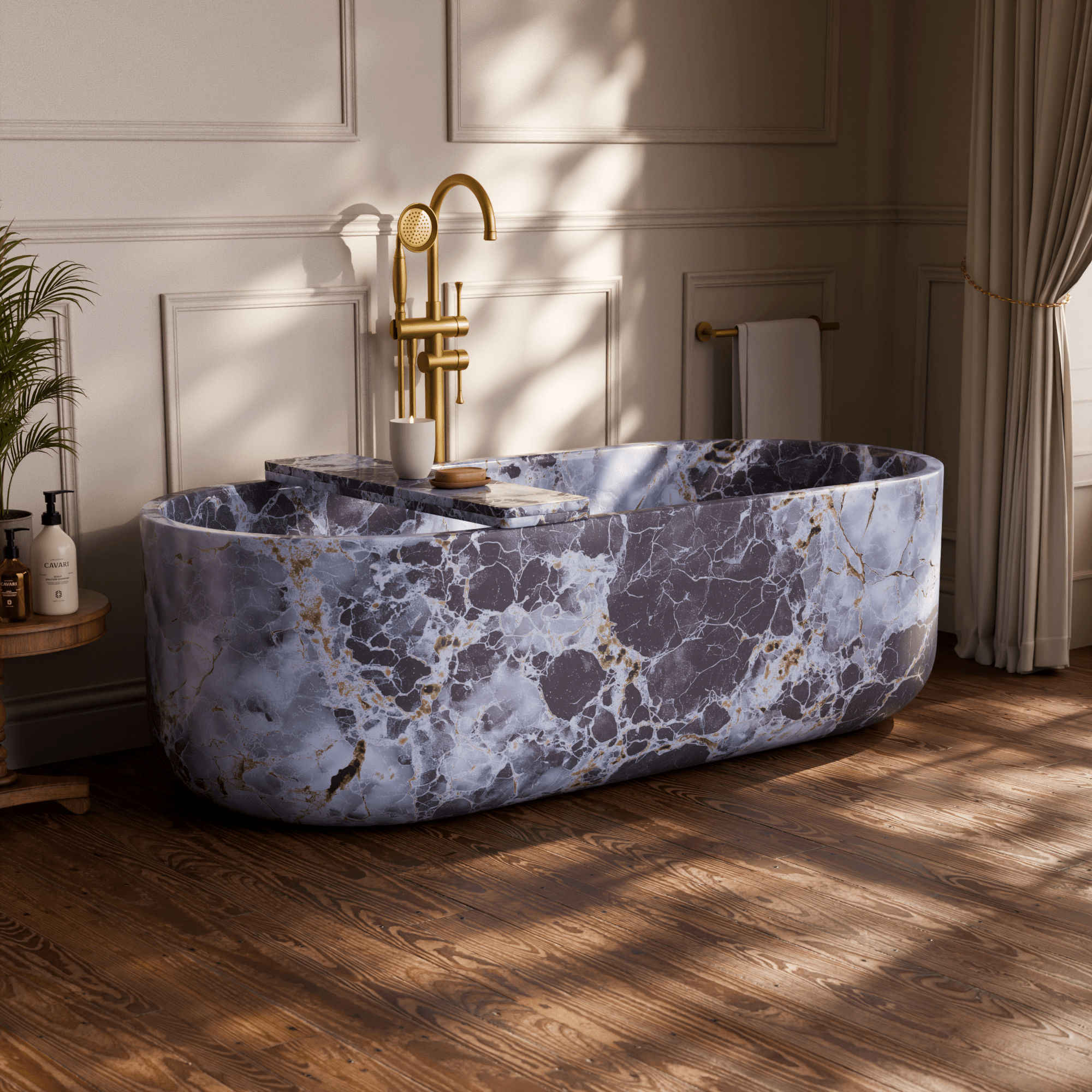 Image of Scolpito Freestanding Bath - Cavari