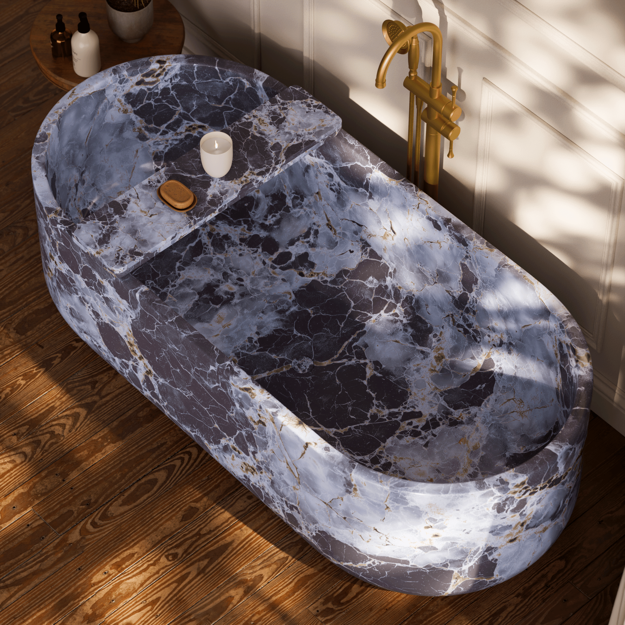 Image of Scolpito Freestanding Bath - Cavari