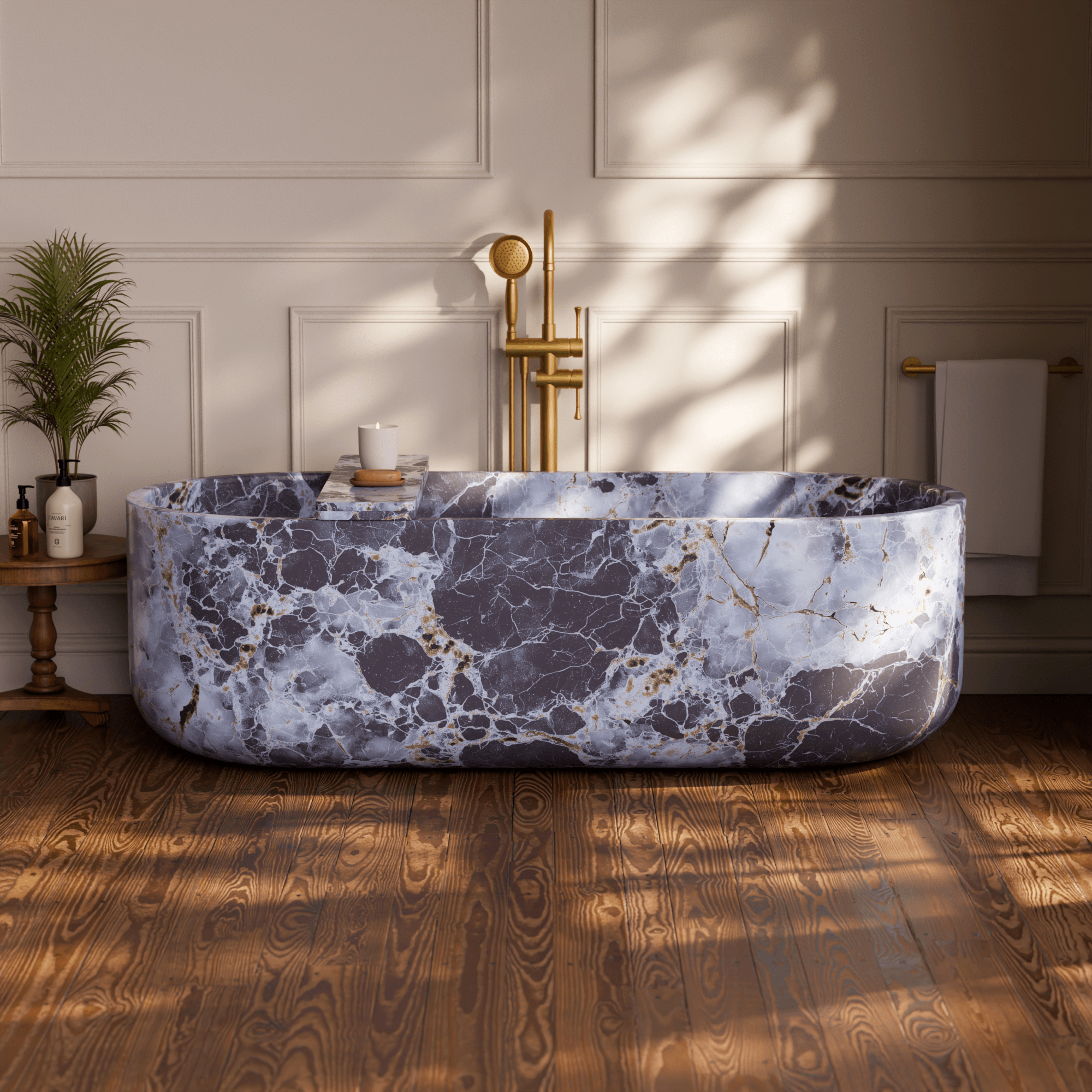 Image of Scolpito Freestanding Bath - Cavari