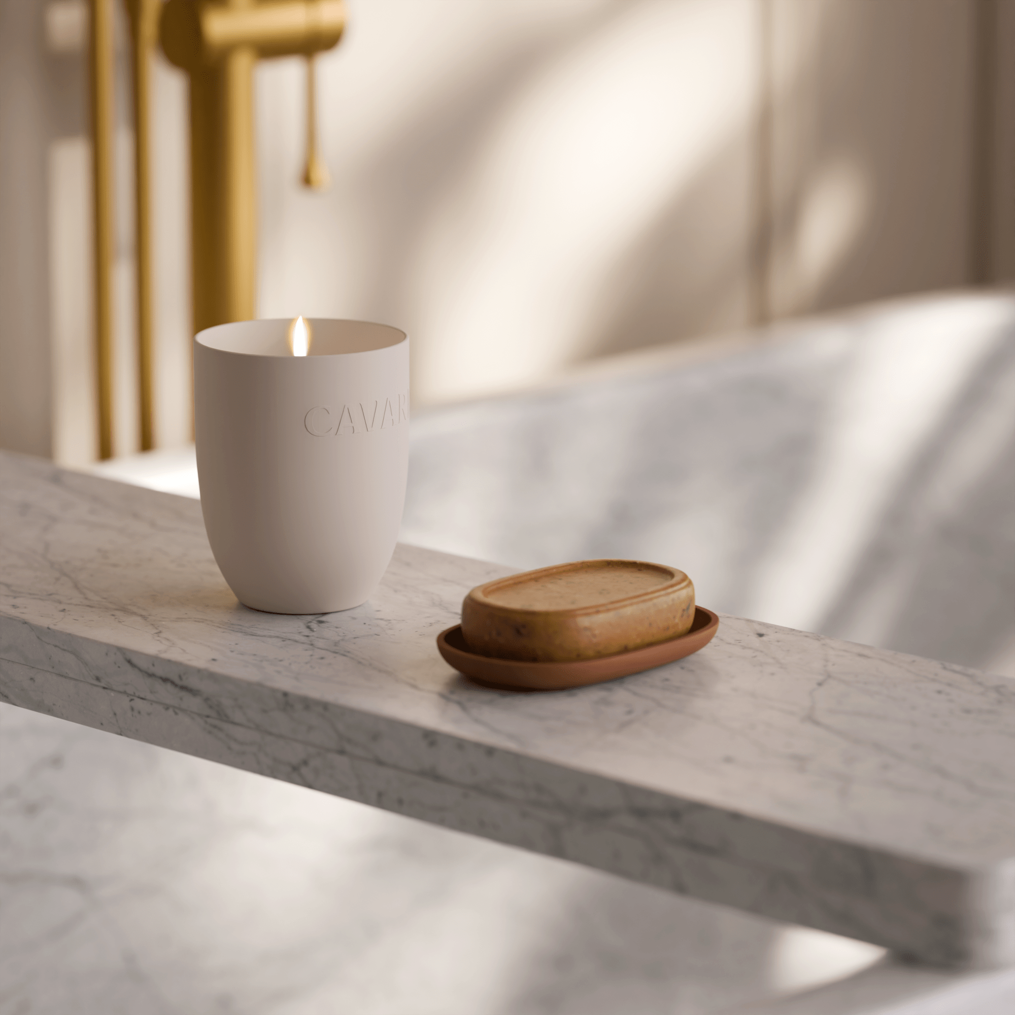 Image of Scolpito Freestanding Bath - Cavari