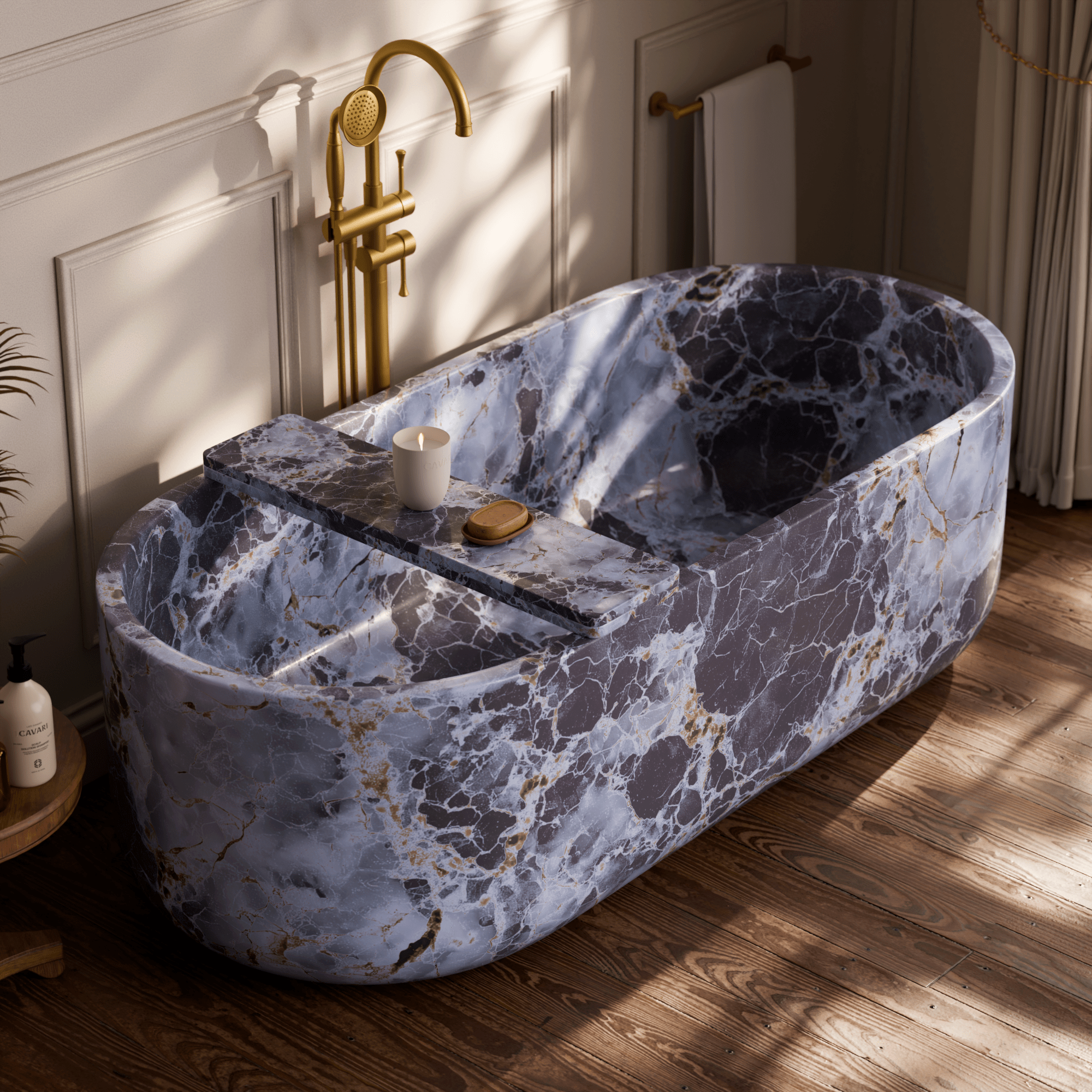 Image of Scolpito Freestanding Bath - Cavari