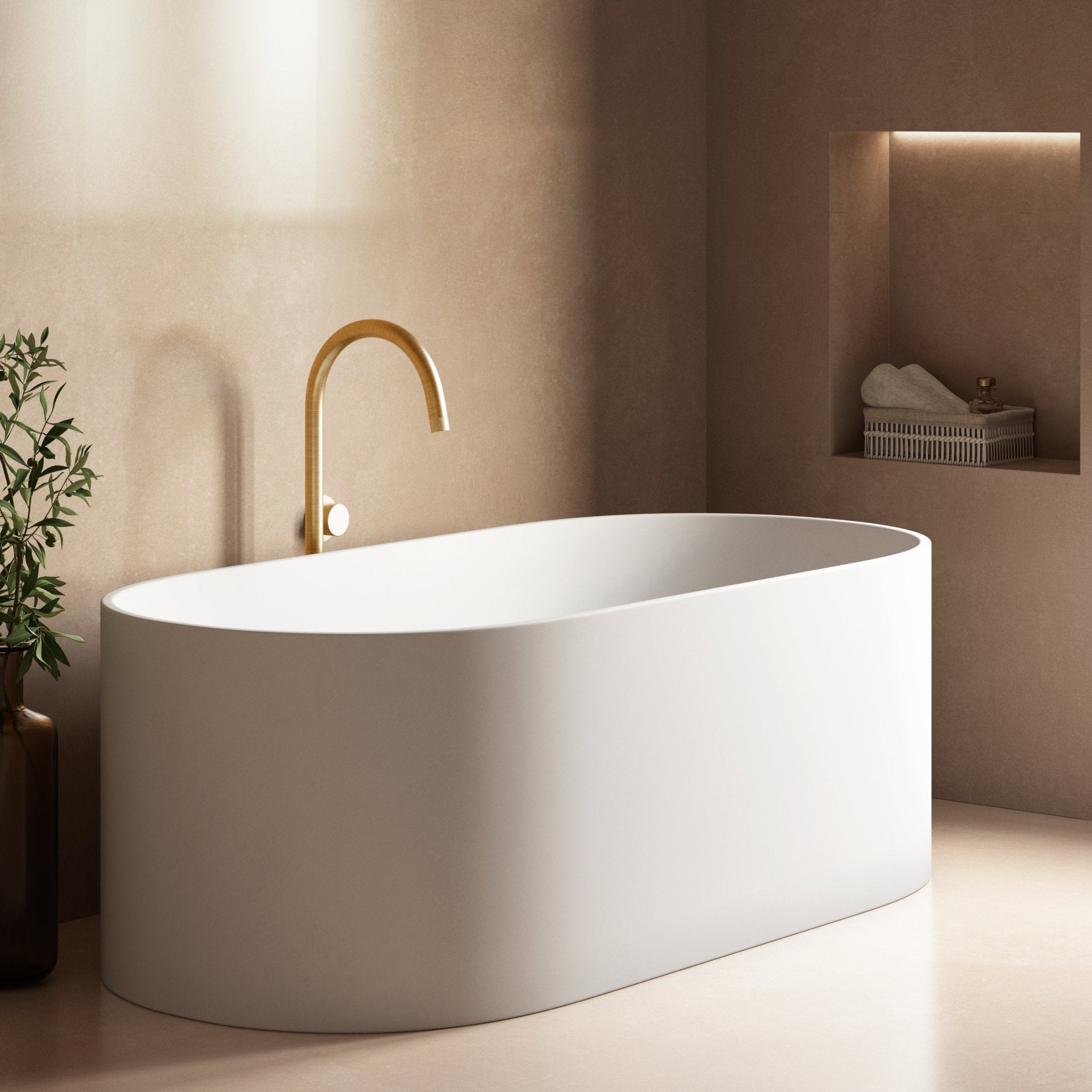 Image of Serene Freestanding Bath - Cavari