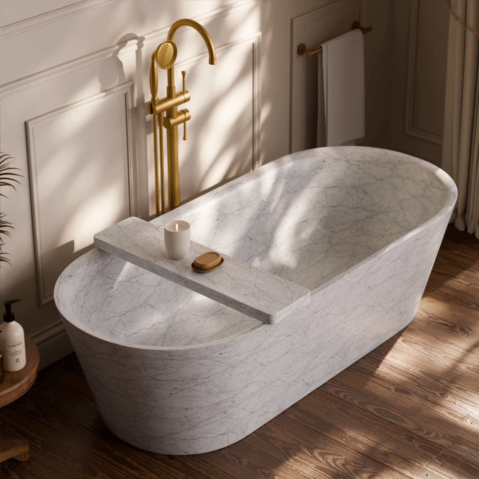 Image of Sereno Freestanding Bath - Cavari