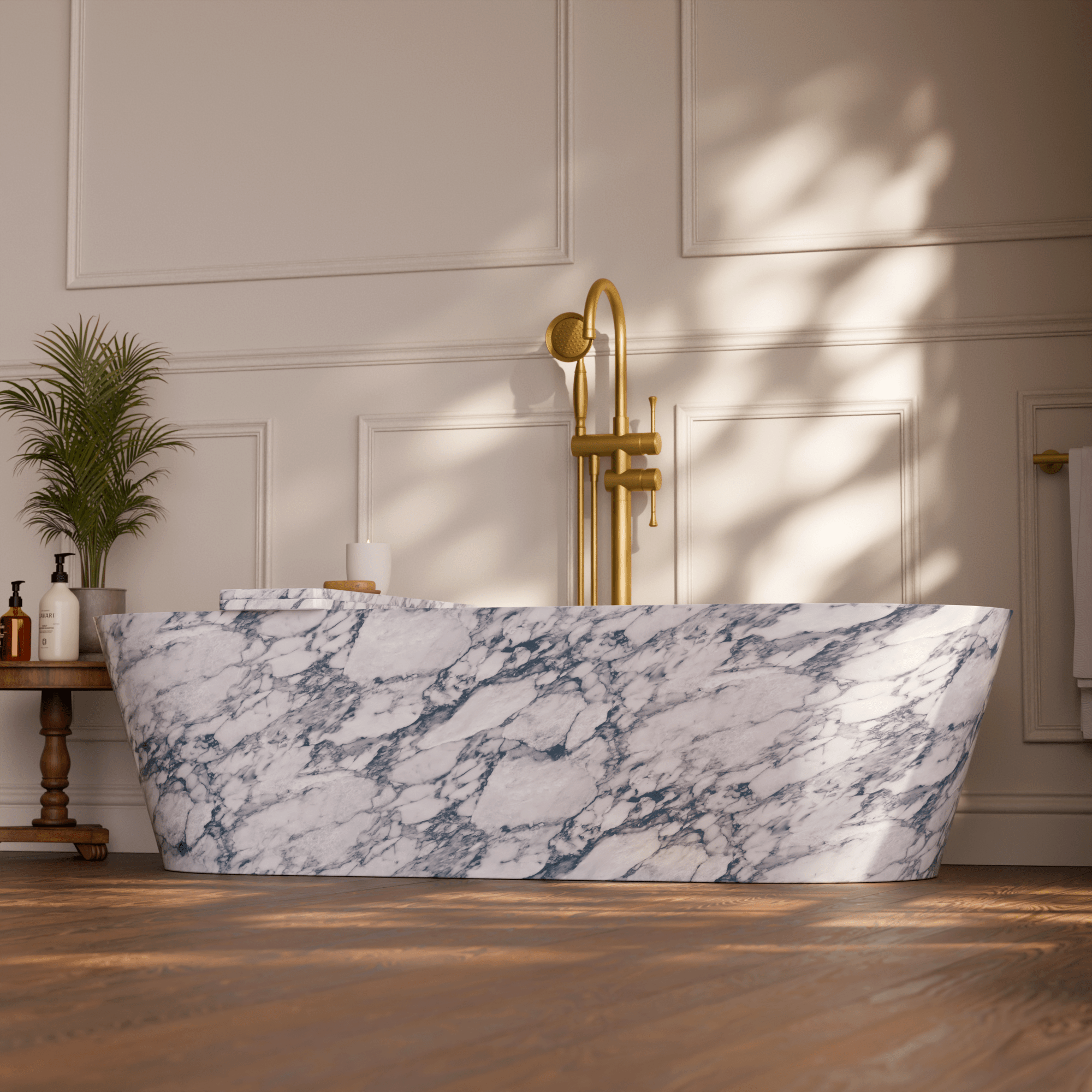 Image of Sereno Freestanding Bath - Cavari