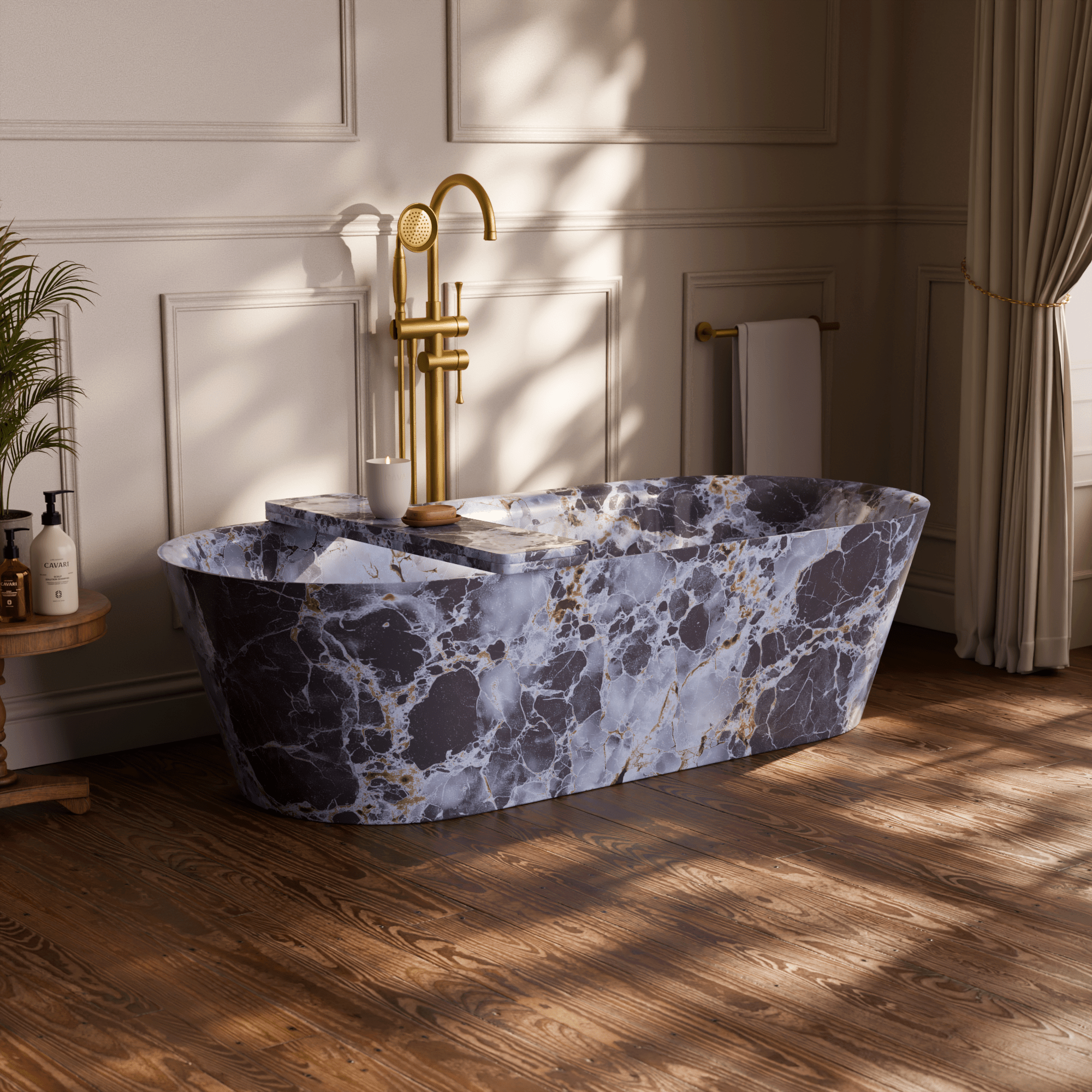 Image of Sereno Freestanding Bath - Cavari