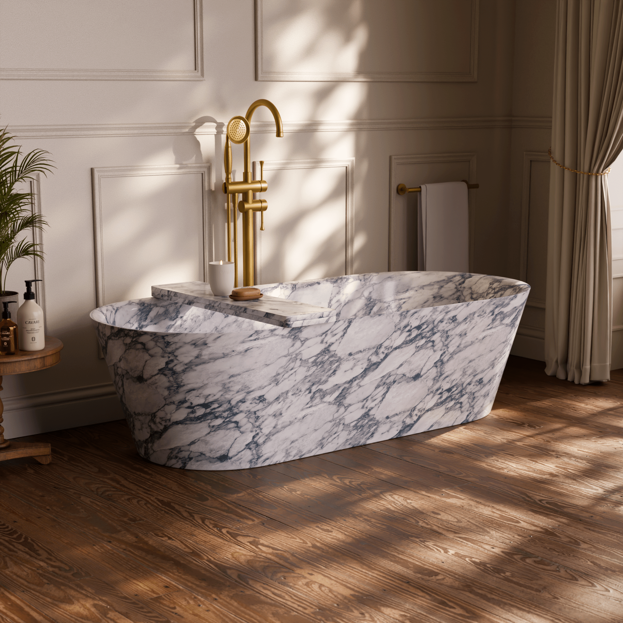 Image of Sereno Freestanding Bath - Cavari