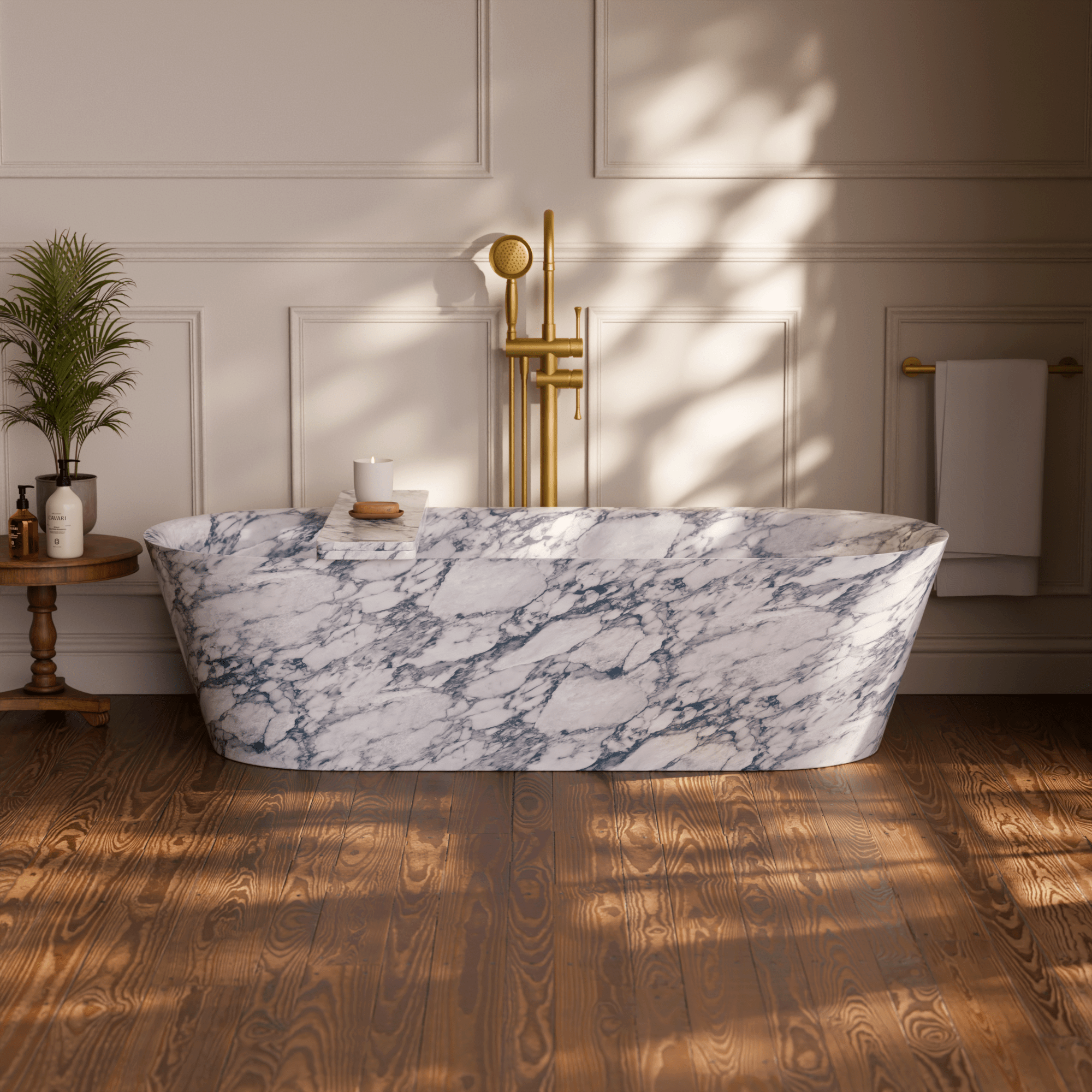 Image of Sereno Freestanding Bath - Cavari