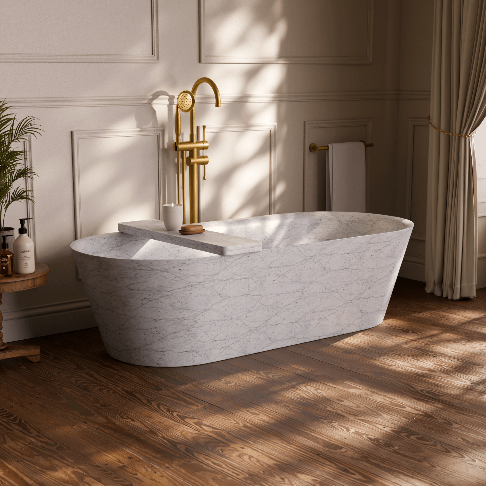 Image of Sereno Freestanding Bath - Cavari