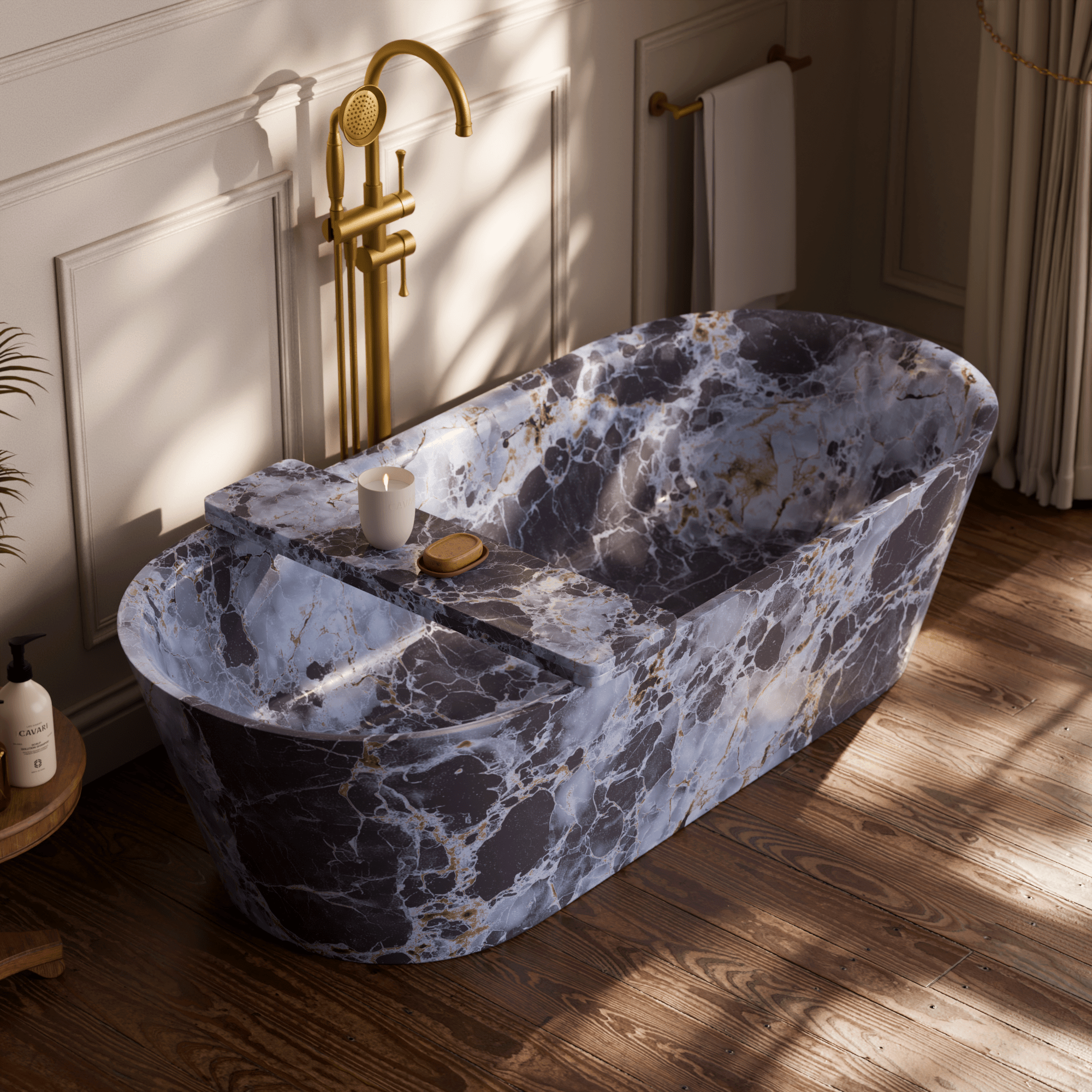 Image of Sereno Freestanding Bath - Cavari