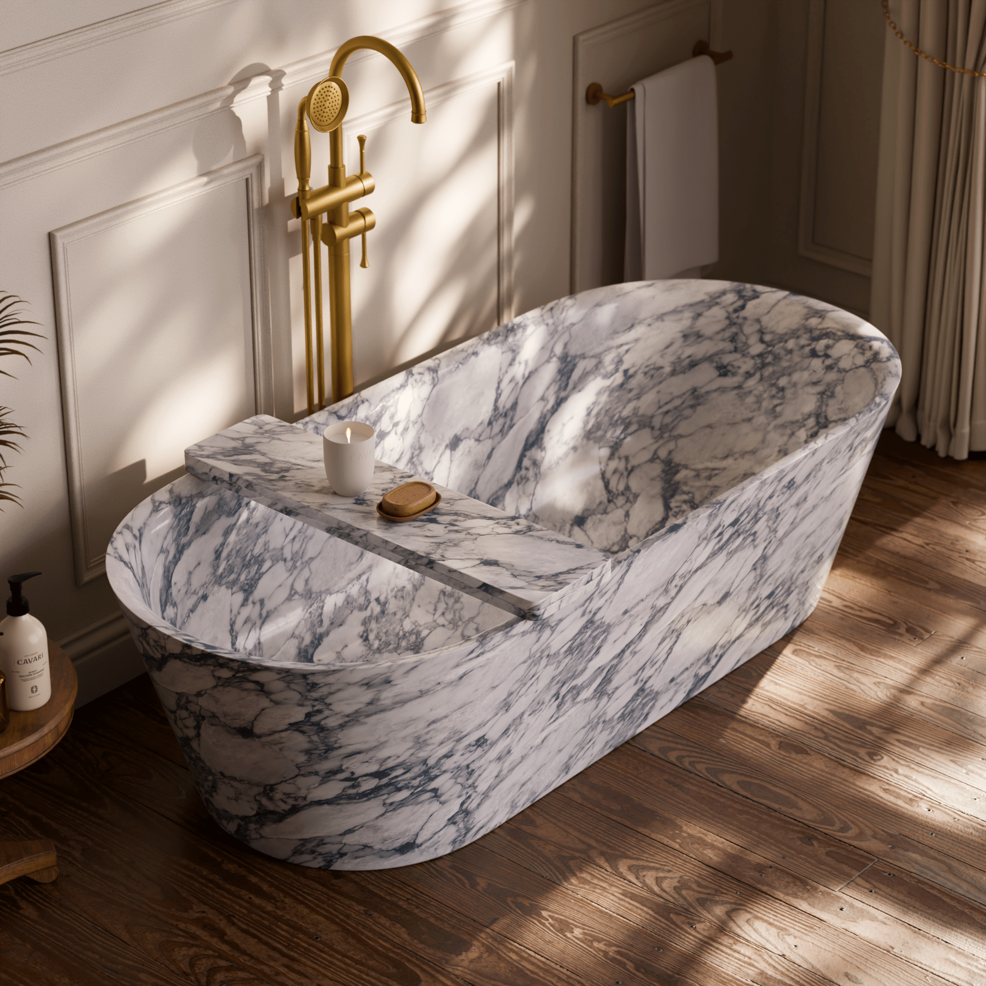 Image of Sereno Freestanding Bath - Cavari