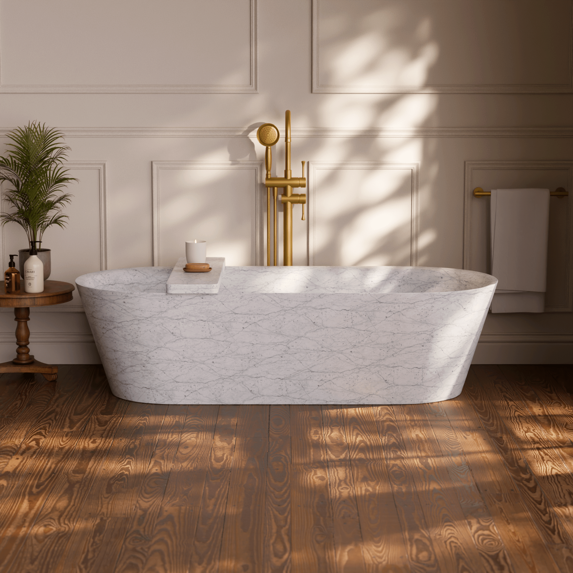 Image of Sereno Freestanding Bath - Cavari