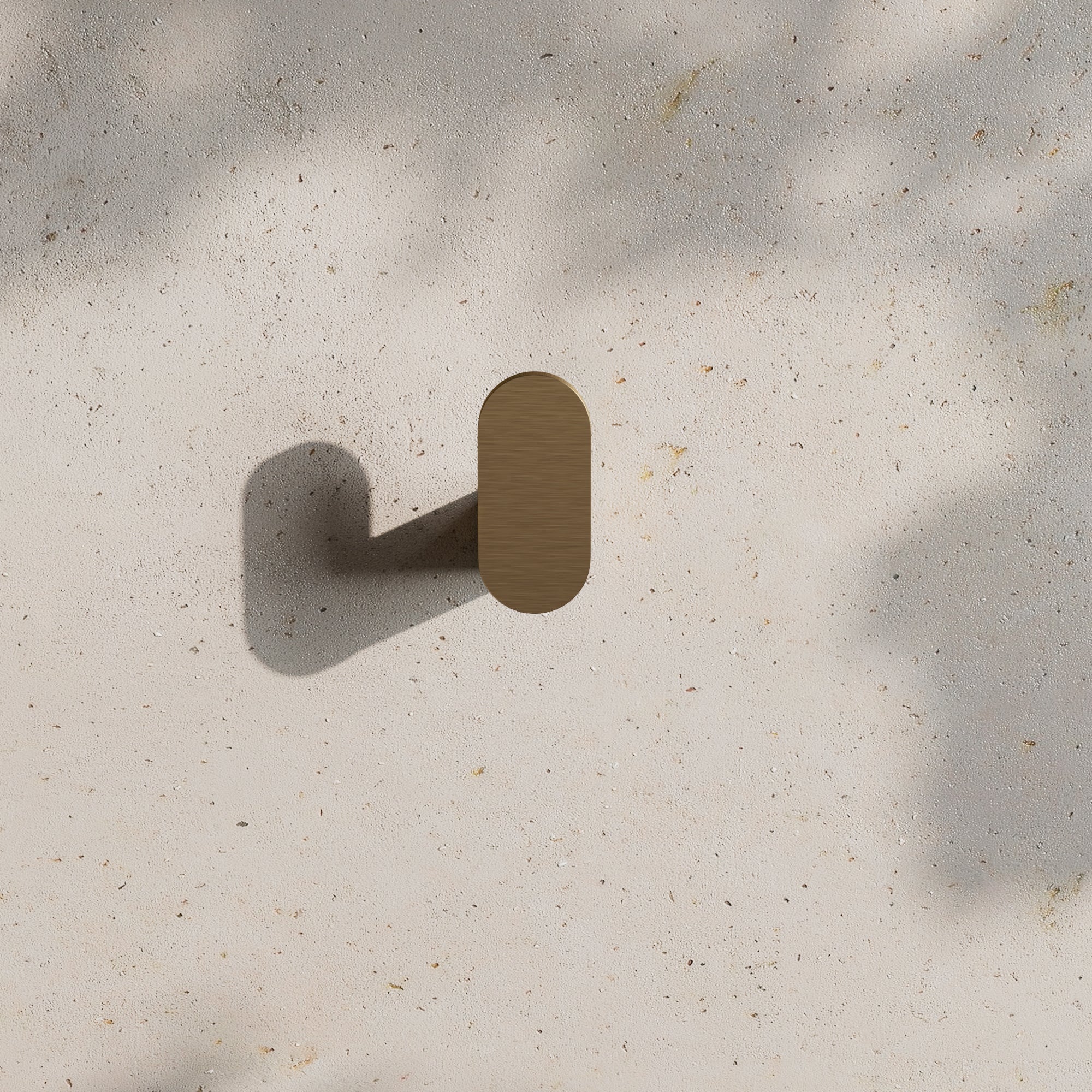 Image of Single Robe Hook – Flat - Cavari