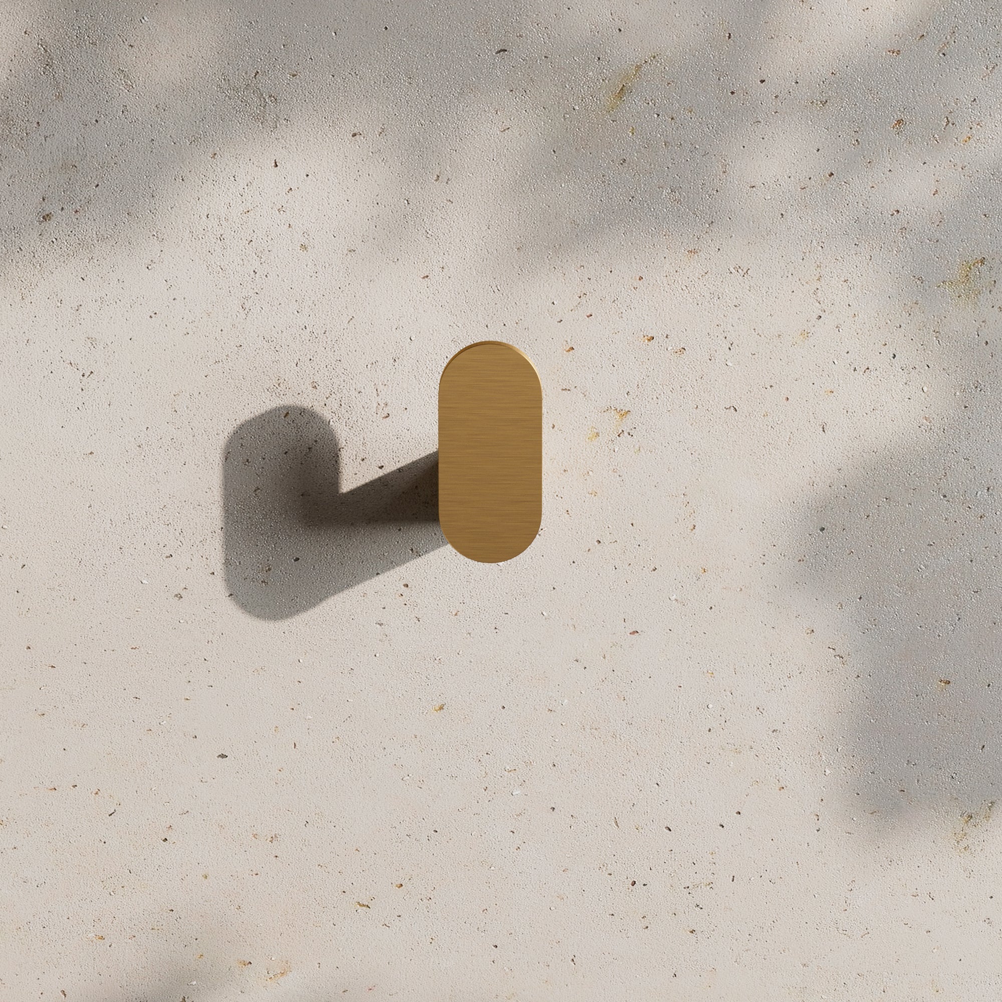 Image of Single Robe Hook – Flat - Cavari