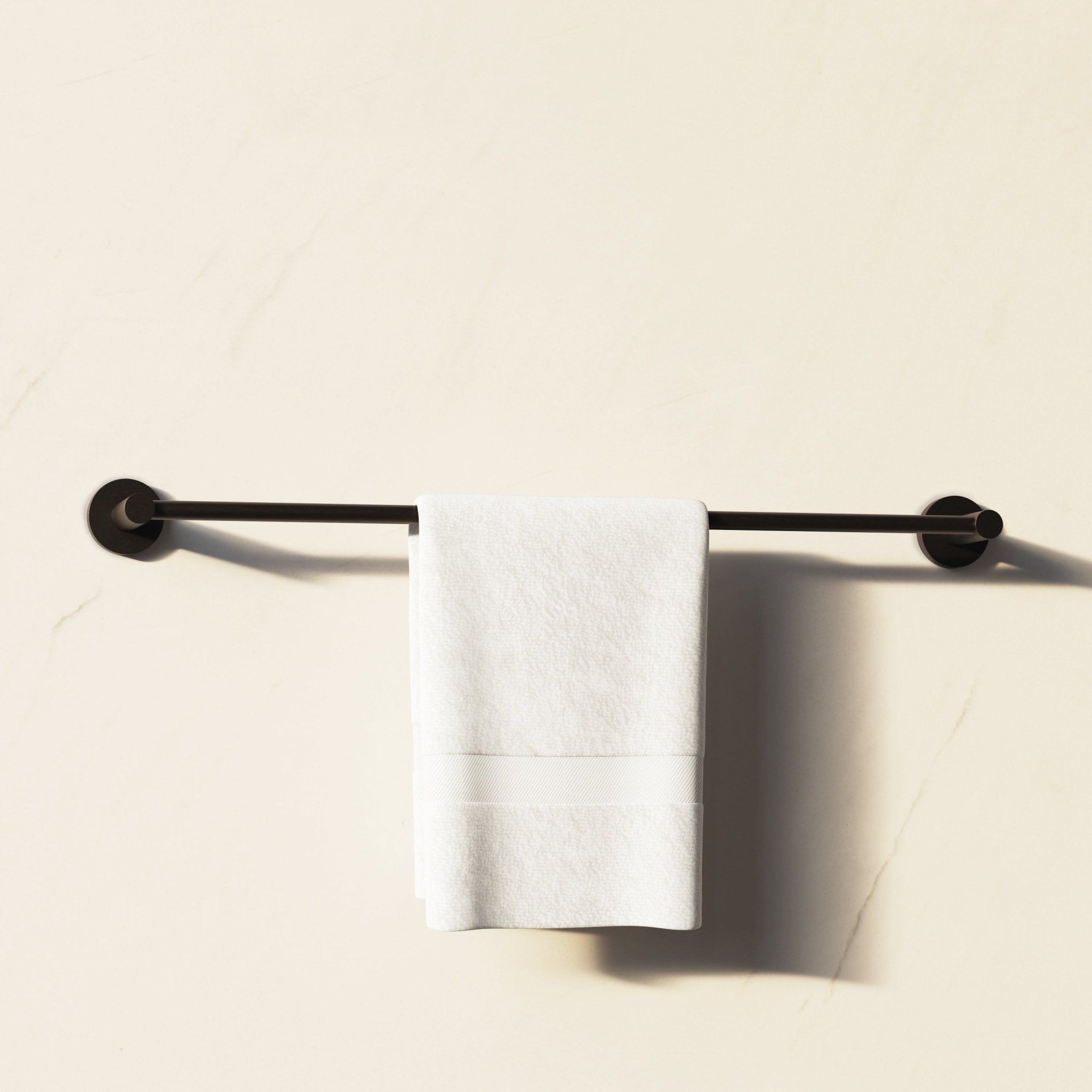 Image of Single Towel Rail 600mm - Cavari