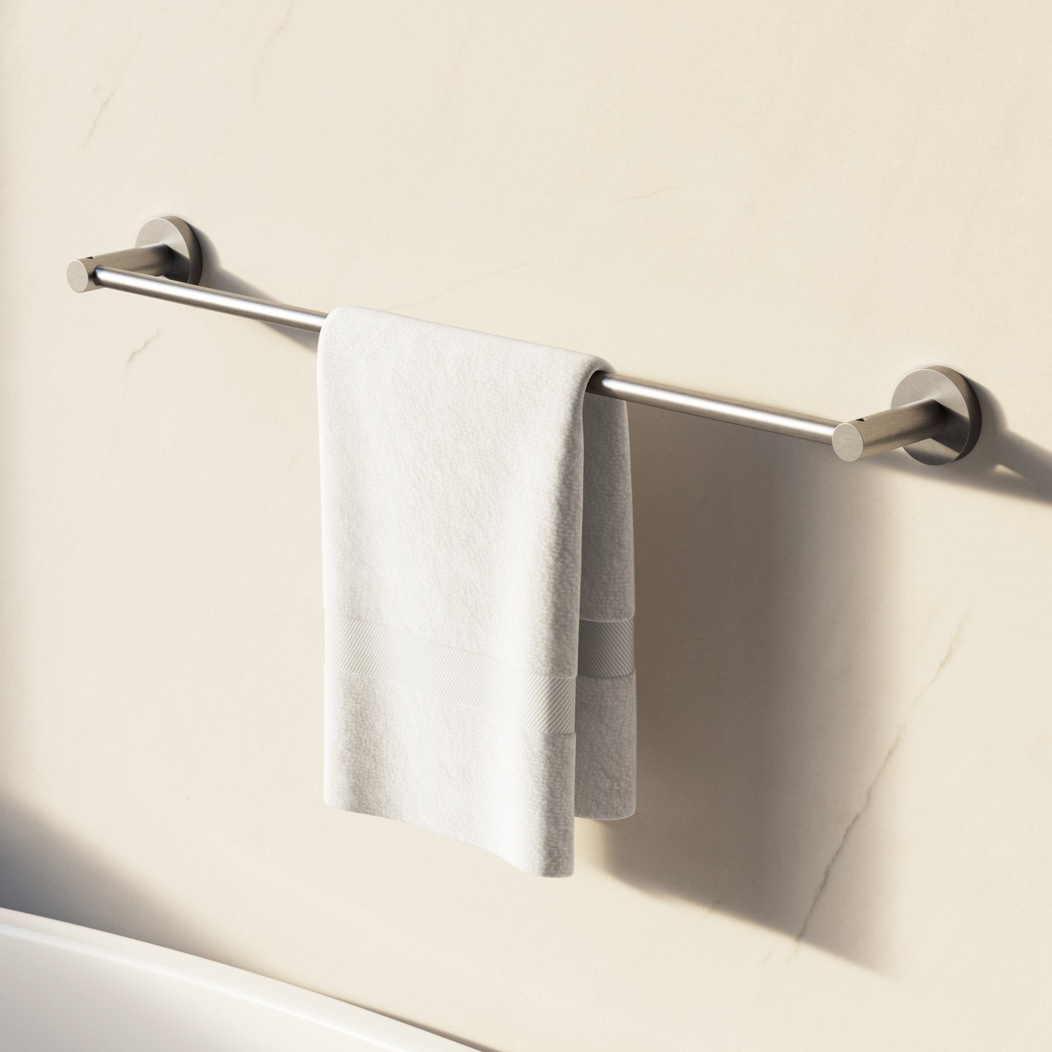 Image of Single Towel Rail 600mm - Cavari