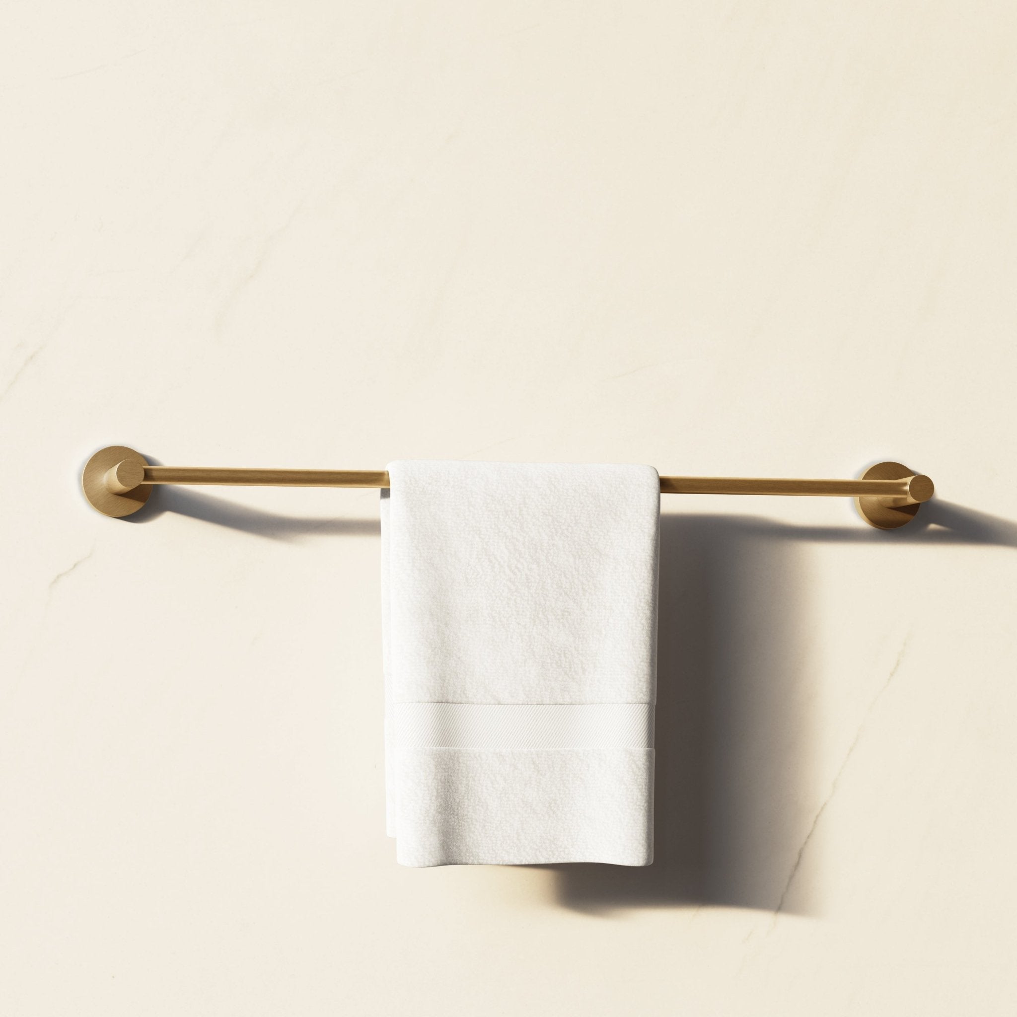 Image of Single Towel Rail 600mm - Cavari